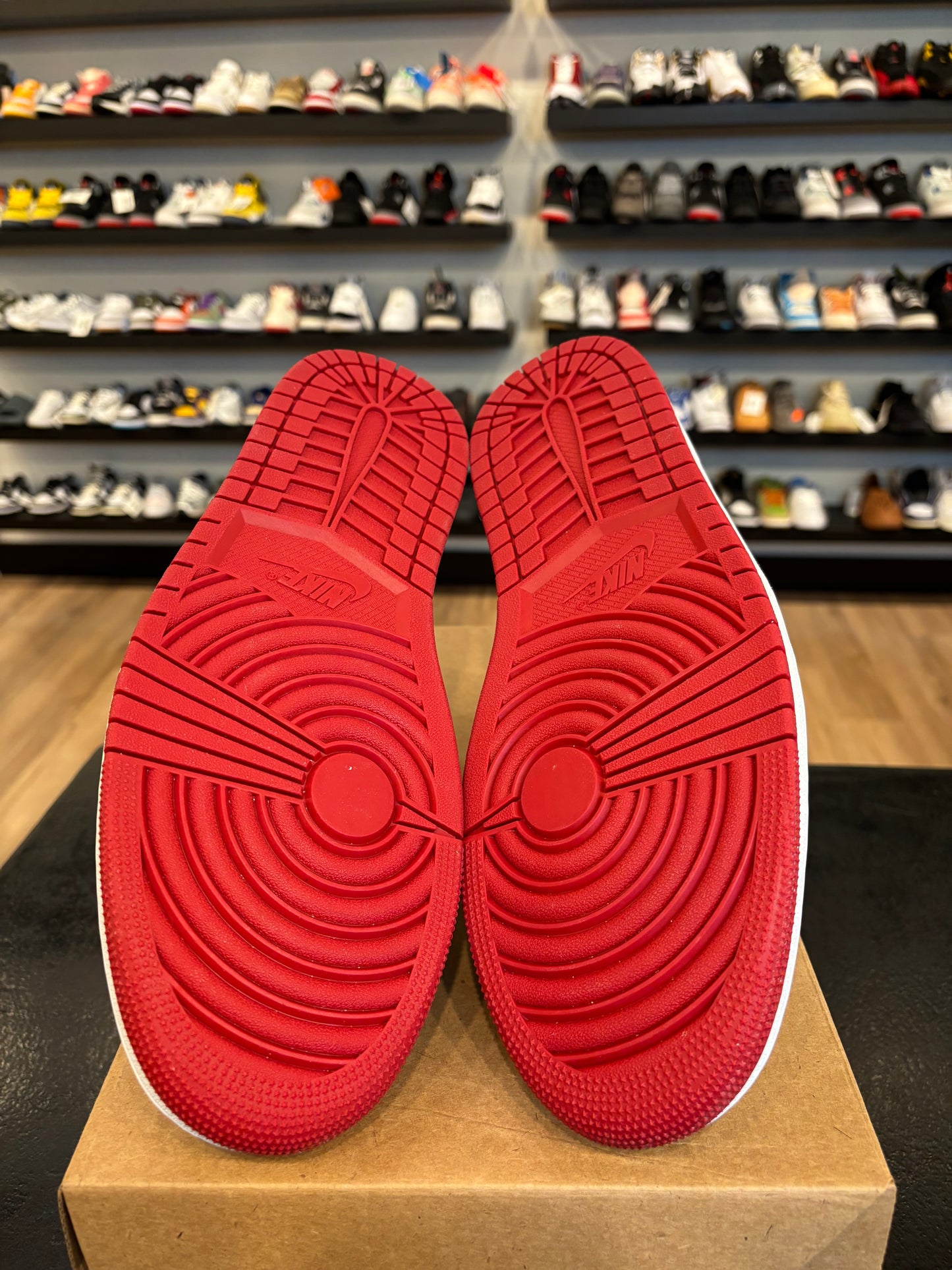 Jordan 1 Mid Team Red Size 13 Brand New (No Box)