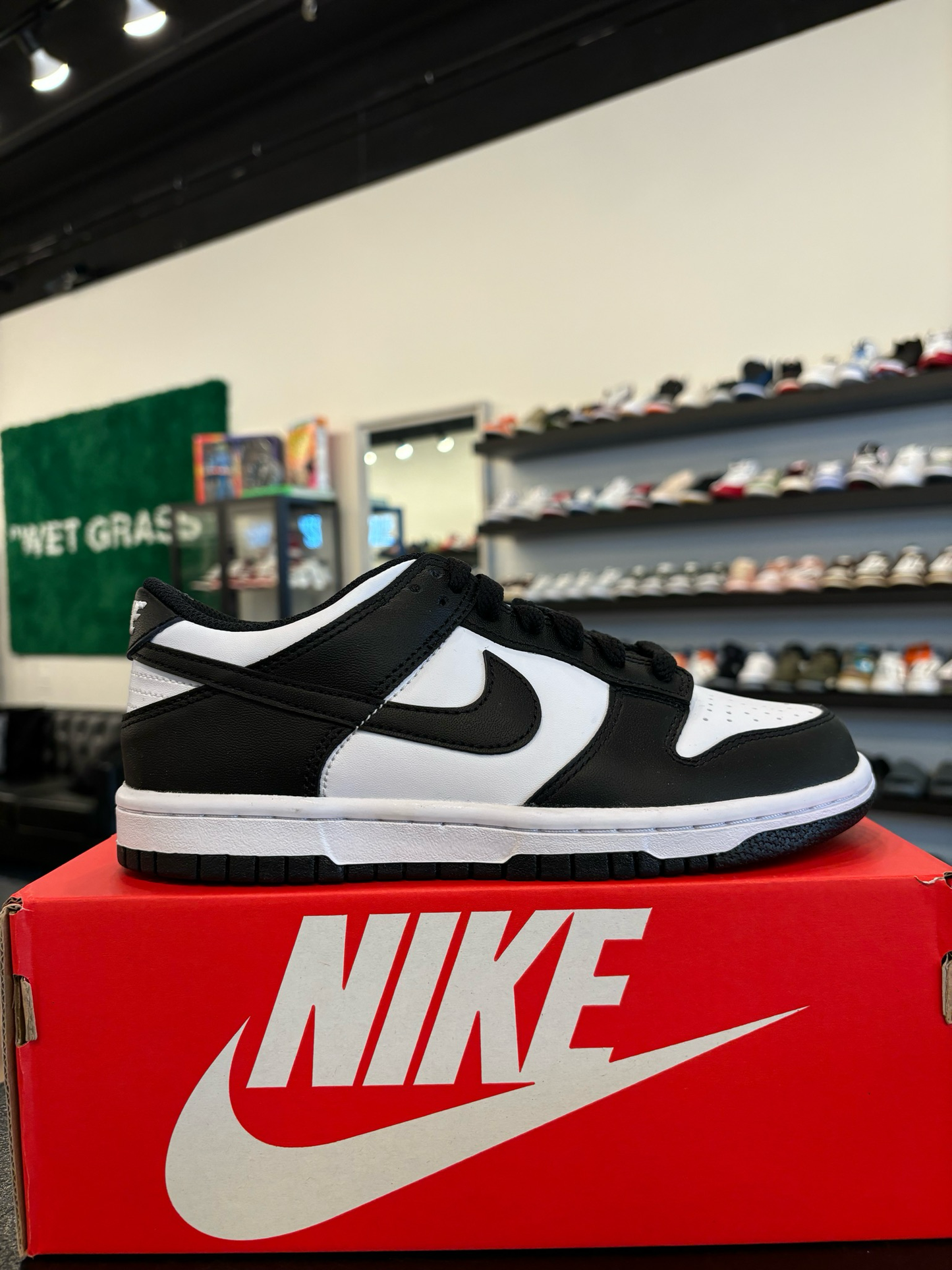 Nike Dunk Low Panda Size 4Y (5.5W) Brand New