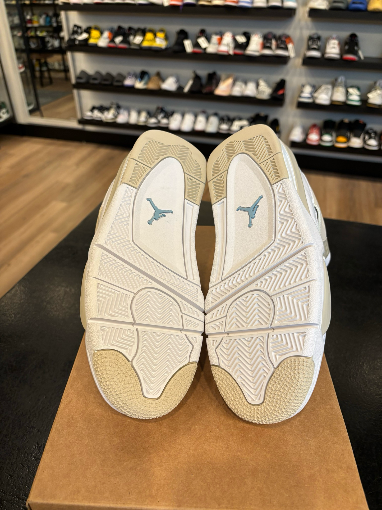 Jordan 4 Linen Sand Size 6.5Y (8W) Brand New (No Box)