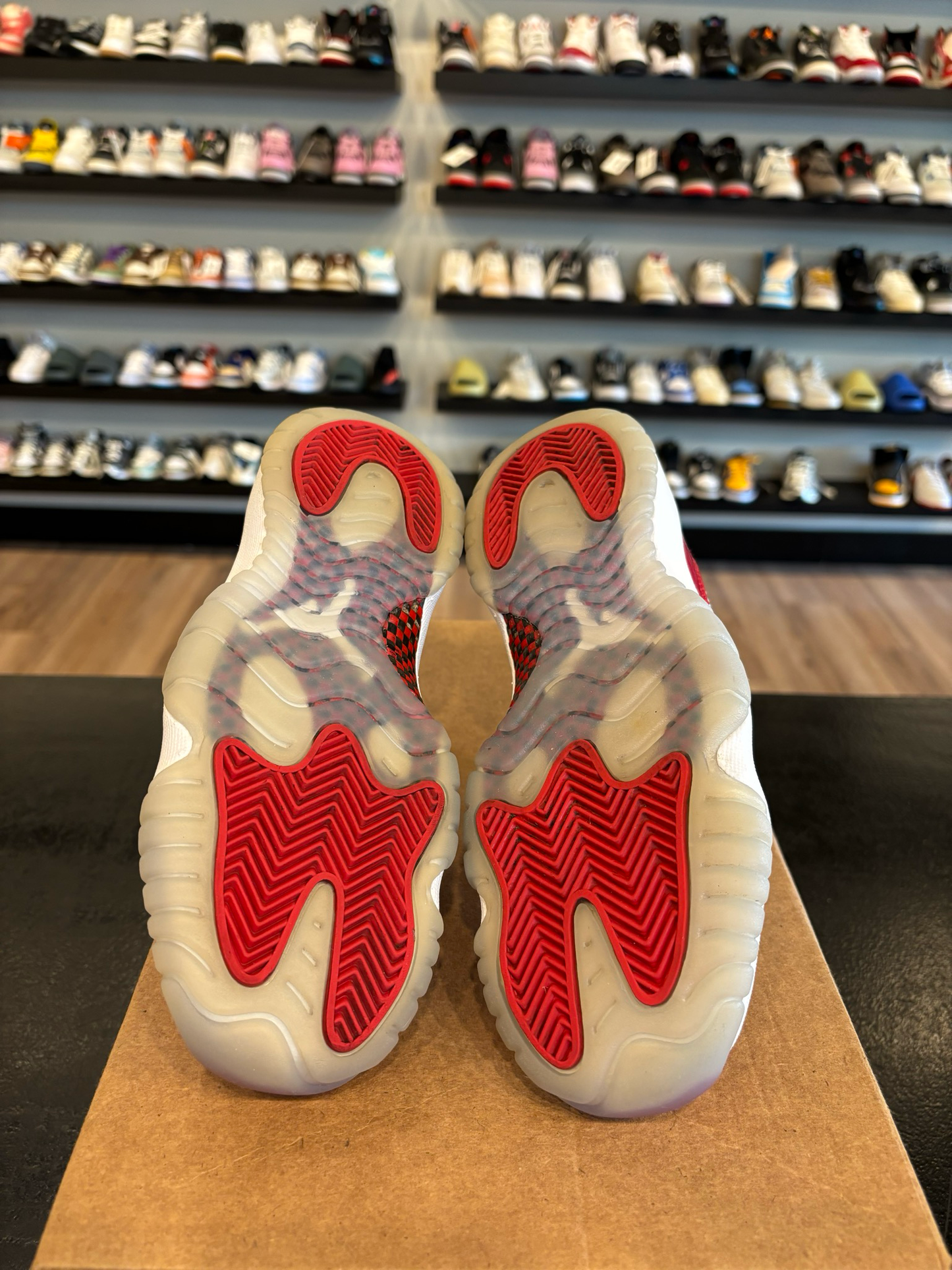 Jordan 11 Cherry Size 4.5Y (6W) Pre-Owned (No Box)