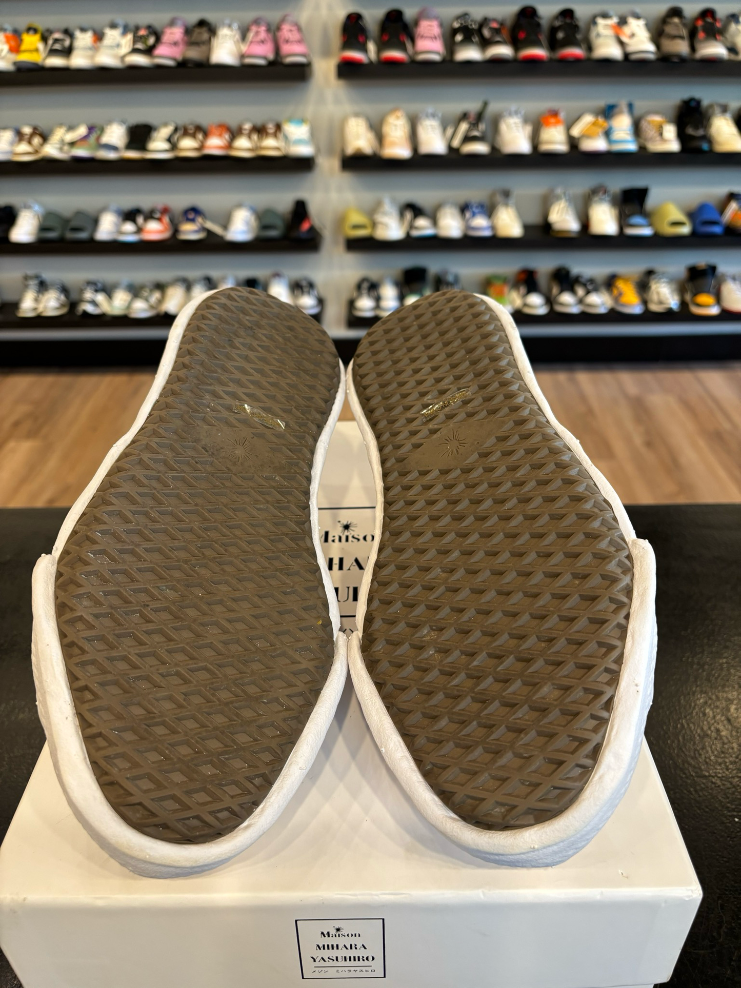 Maison Mihara Yasuhiro Peterson Canvas Low Natural Size 7.5 (40EU) Pre-Owned