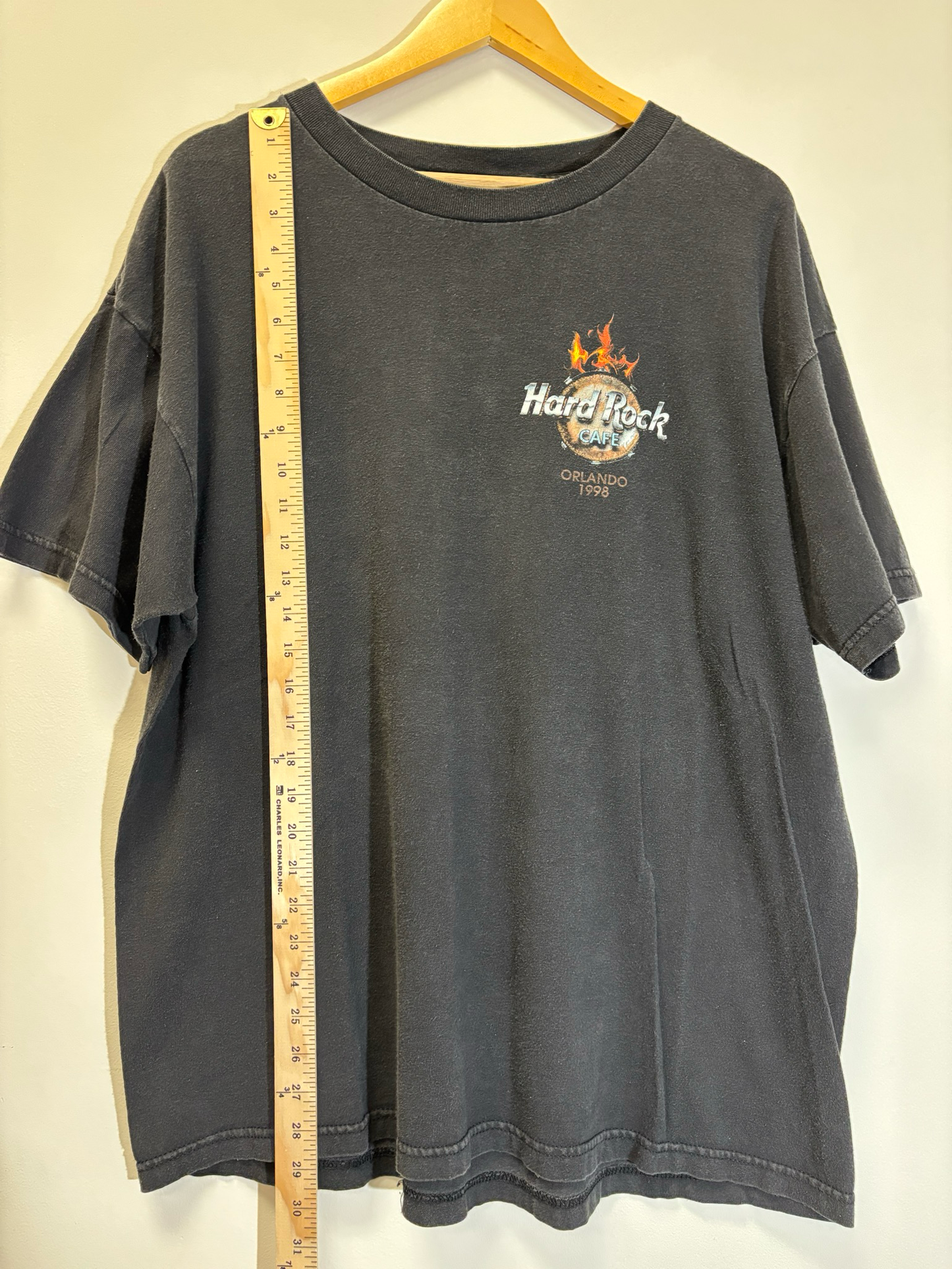 Hard Rock Cafe Orlando Tee Black Size XL Vintage