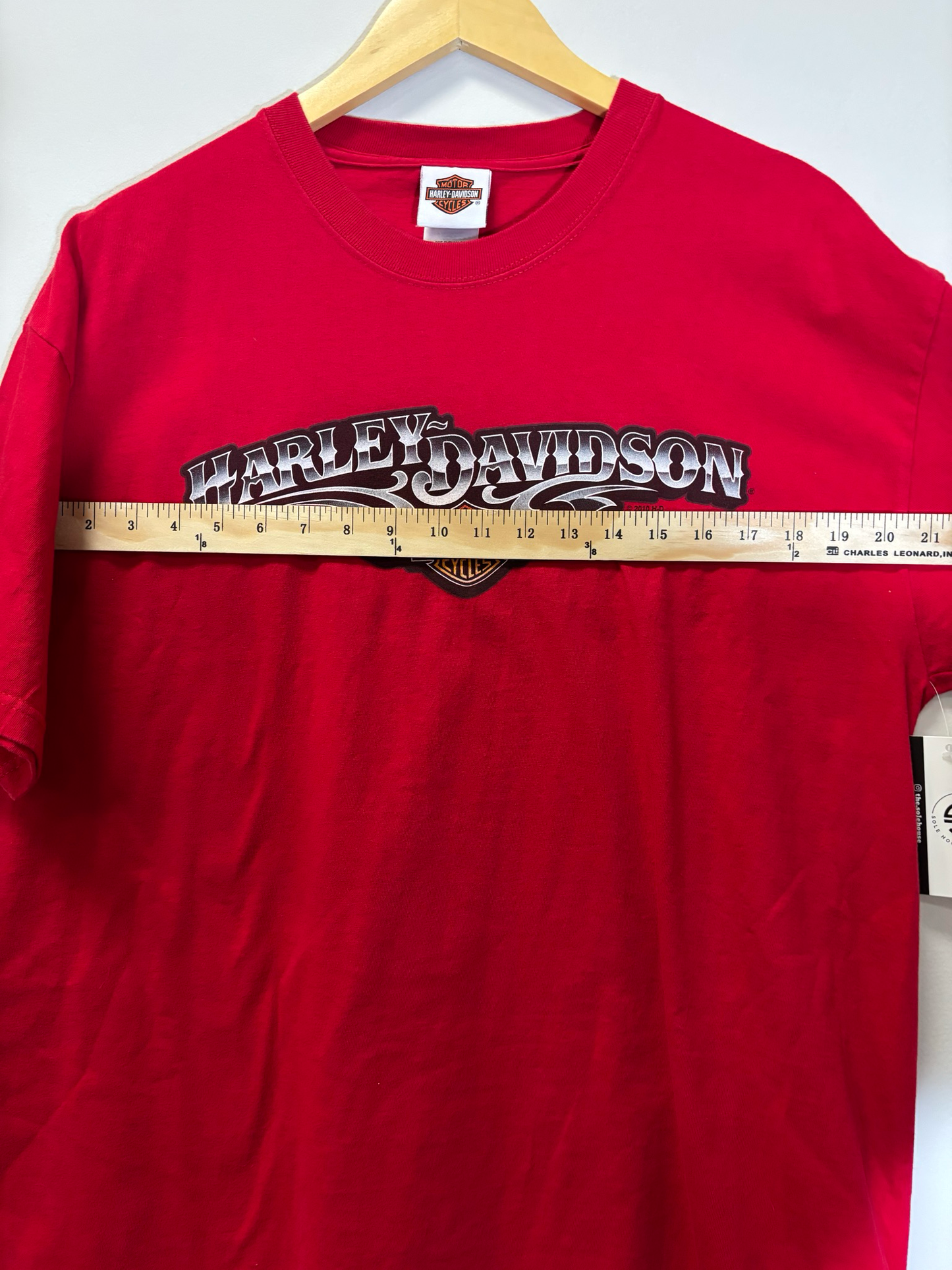 Harley Davidson Georgia Tee Red Size XL Vintage