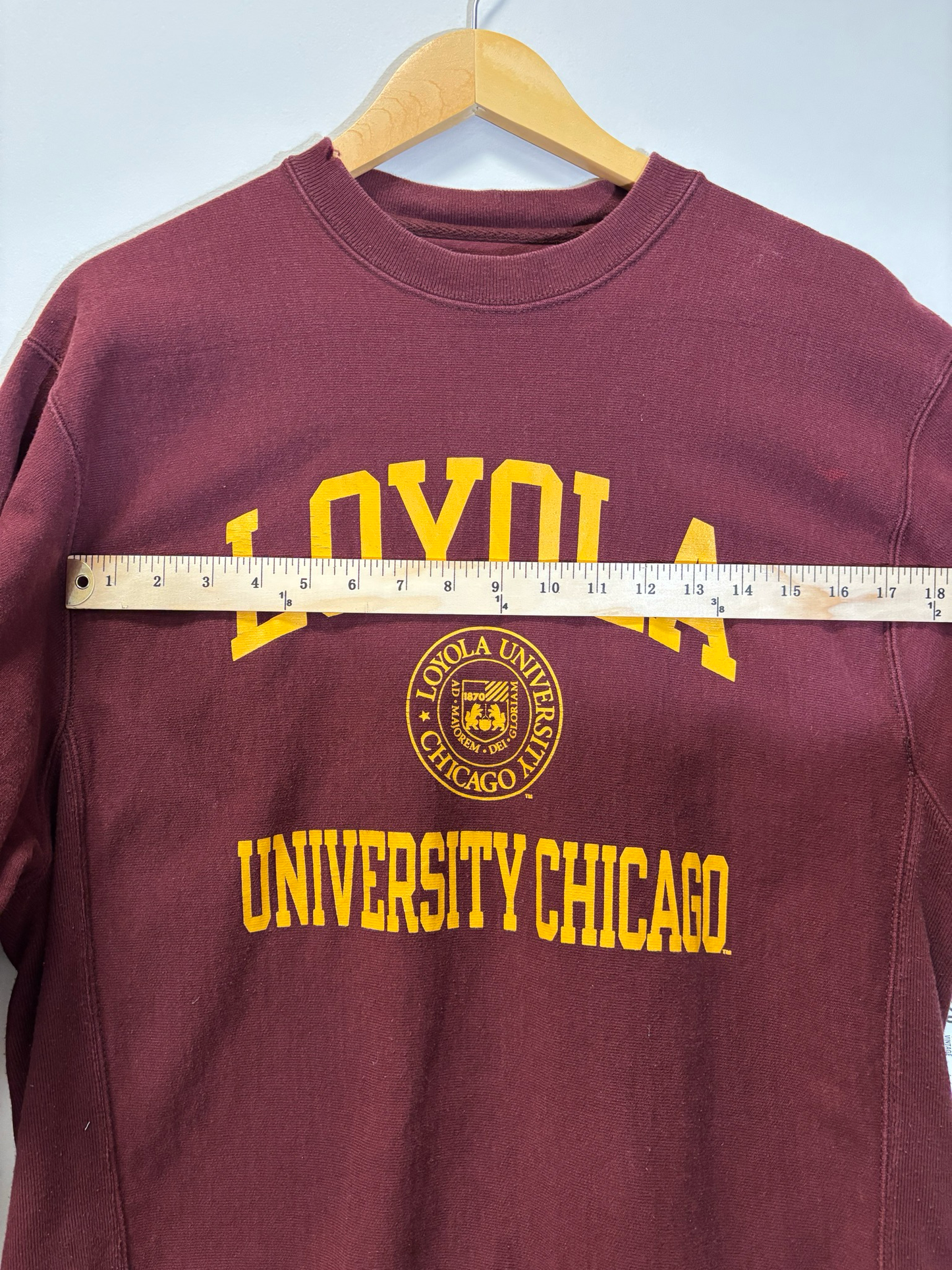 Loyola University Chicago Crewneck Size Medium Vintage