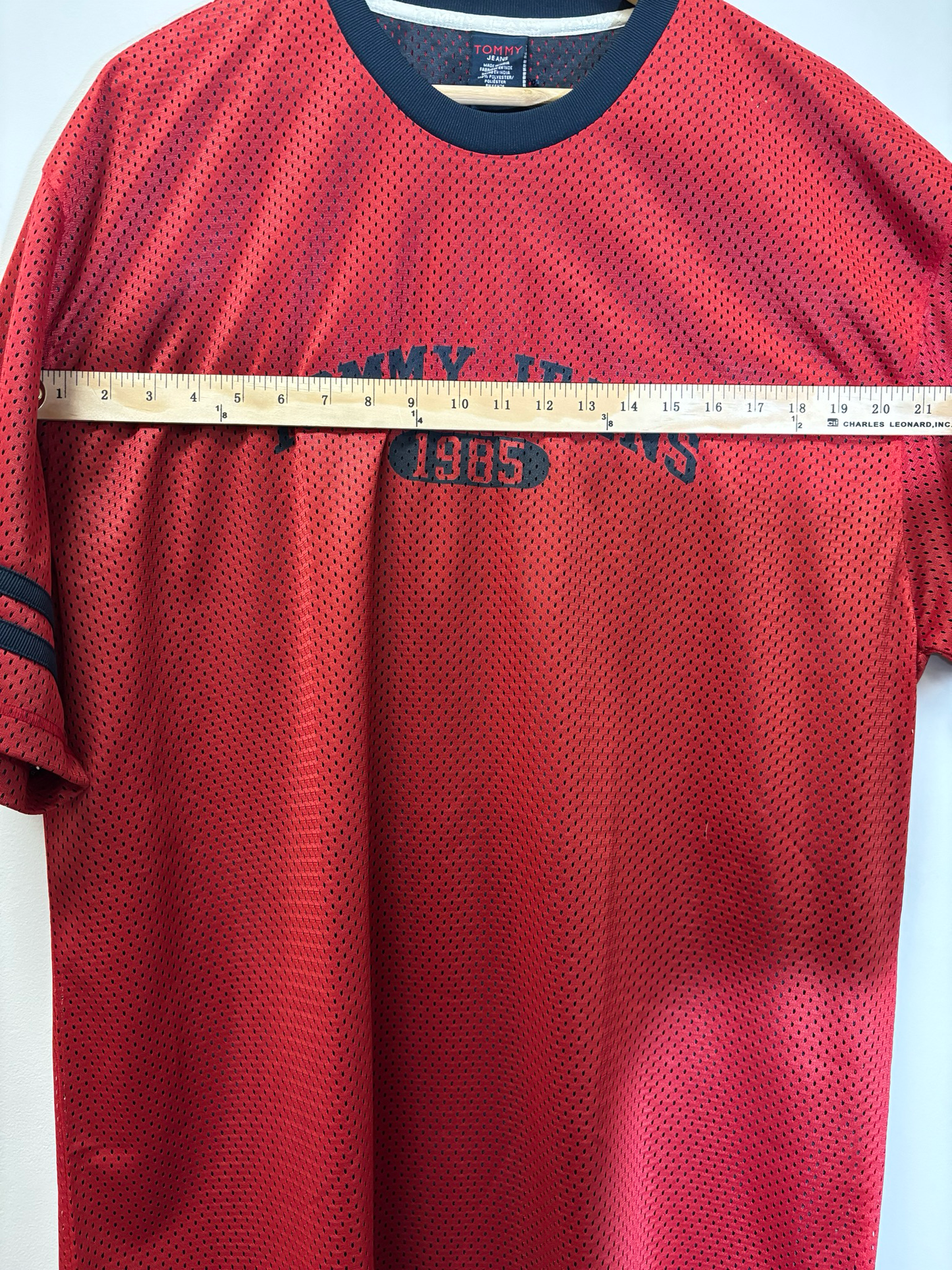 Tommy Jean Jersey Red Size XL Brand New Vintage