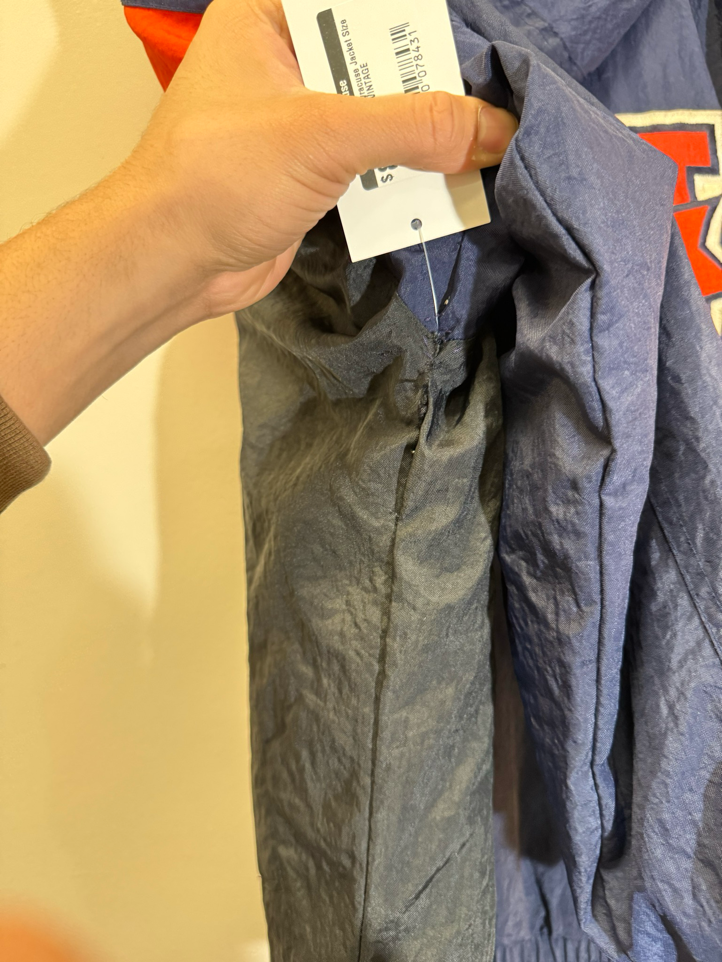 Apex Syracuse Jacket Size Large Vintage