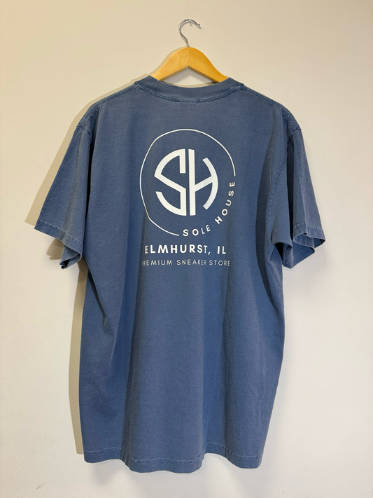 Sole House Basic Tee Blue Small