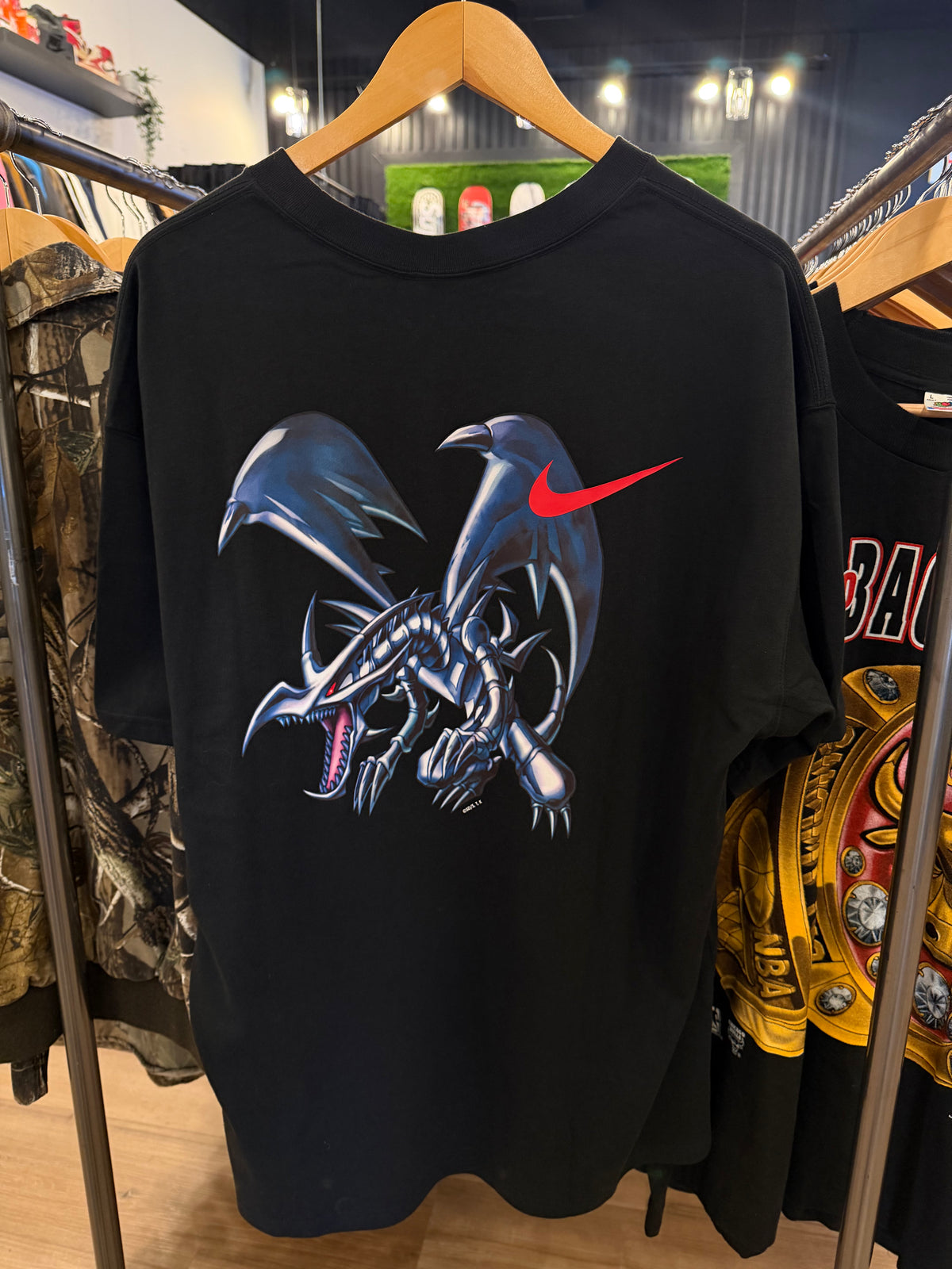 Nike x Yu-Gi-Oh Tee Black Size XL Brand New
