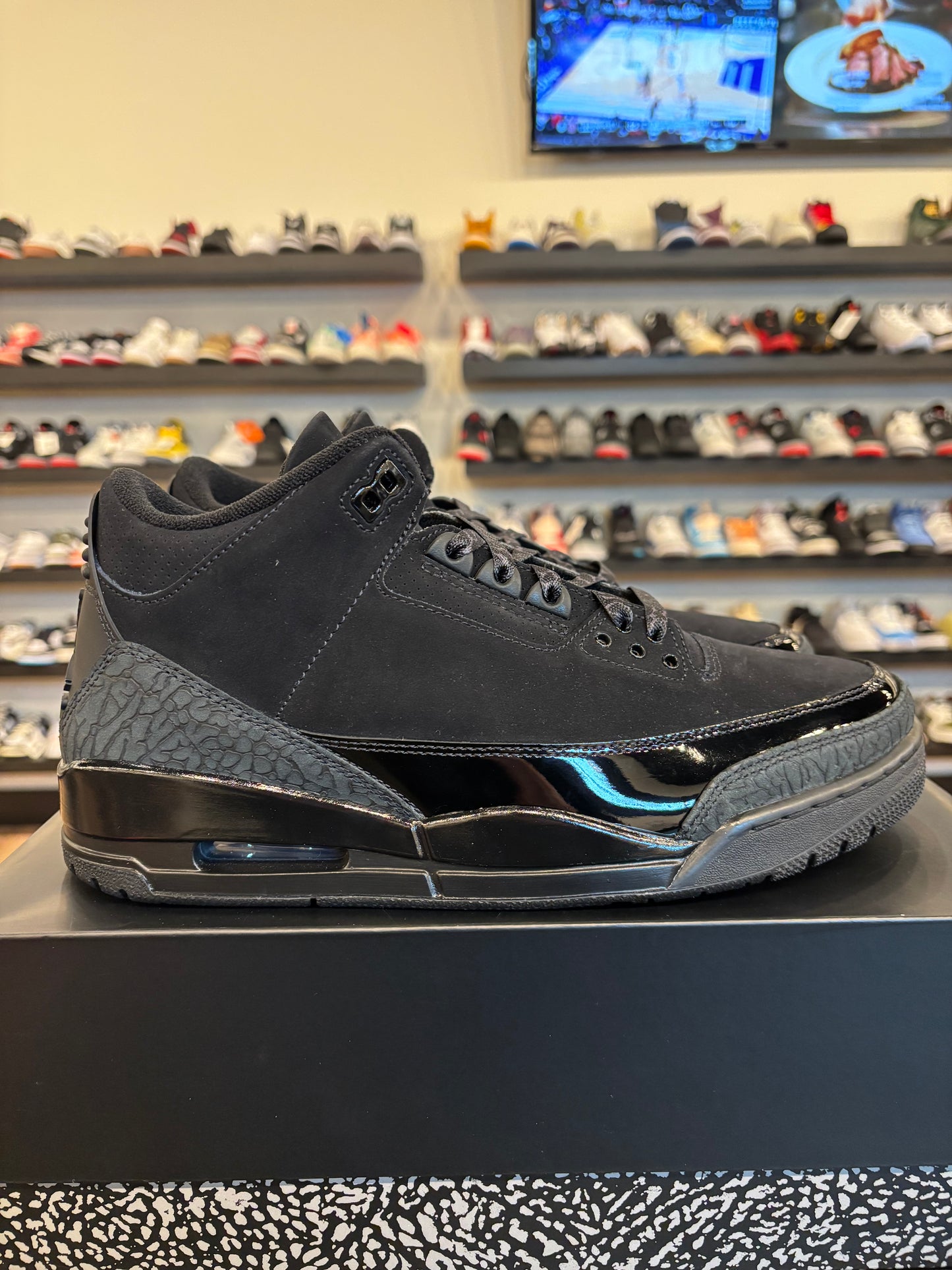 Jordan 3 Black Cat 2025 Size 10 Brand New