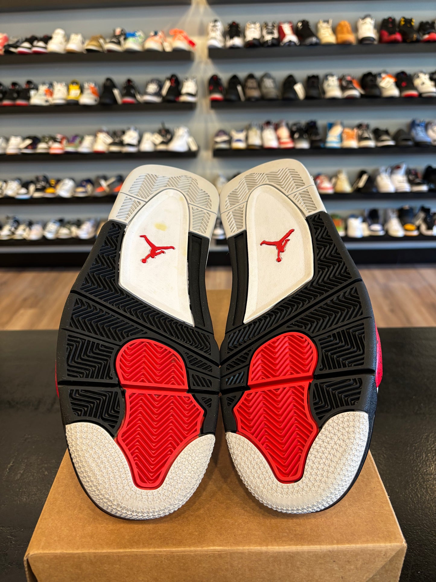 Jordan 4 Red Cement Size 11.5 Pre-Owned (No Box)