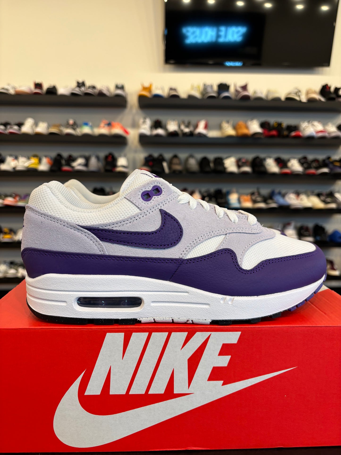 Nike Air Max 1 Field Purple Size 8.5 Brand New