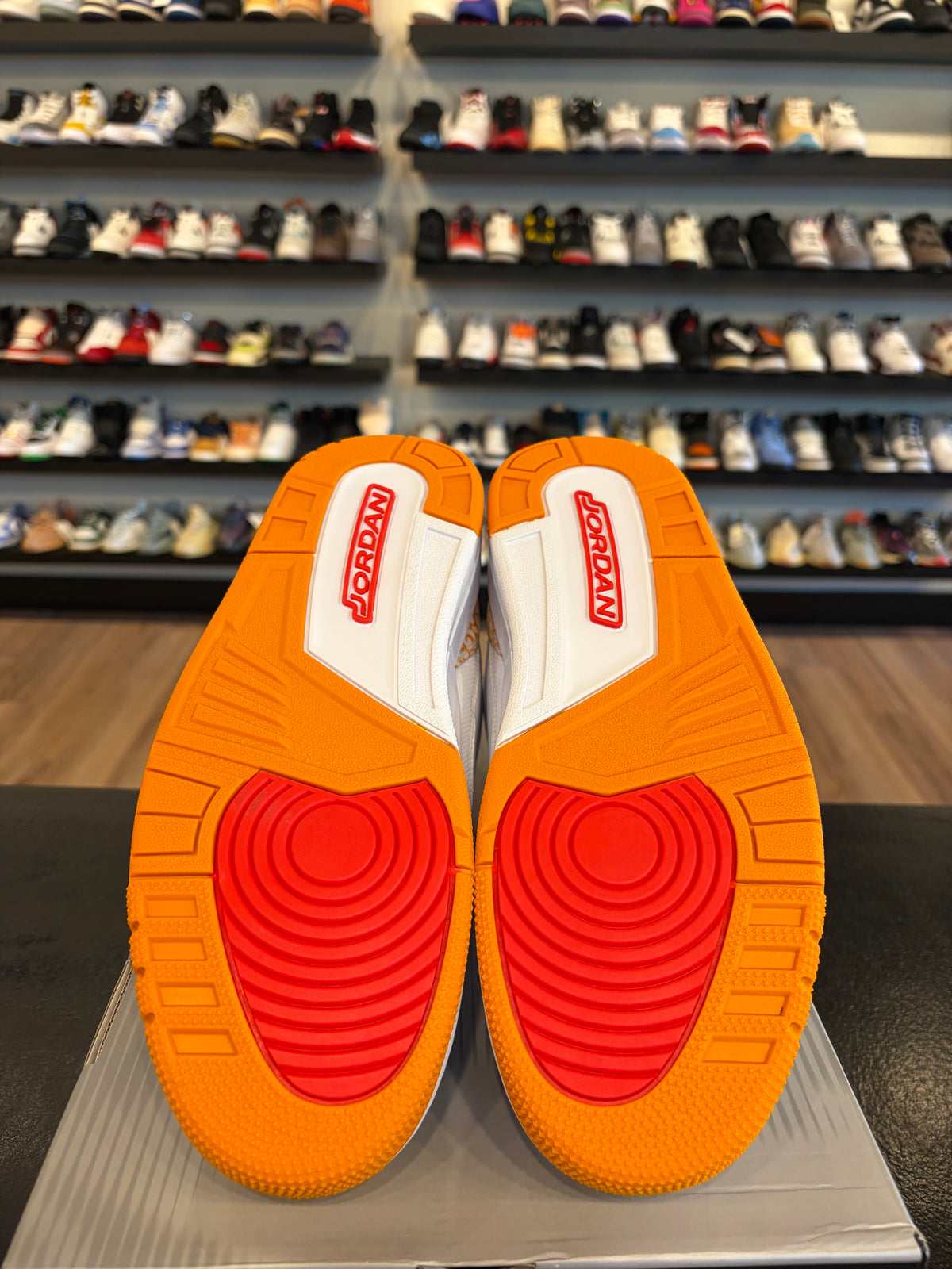 Jordan 3 Orange Citrus Size 10.5 (12W) Brand New