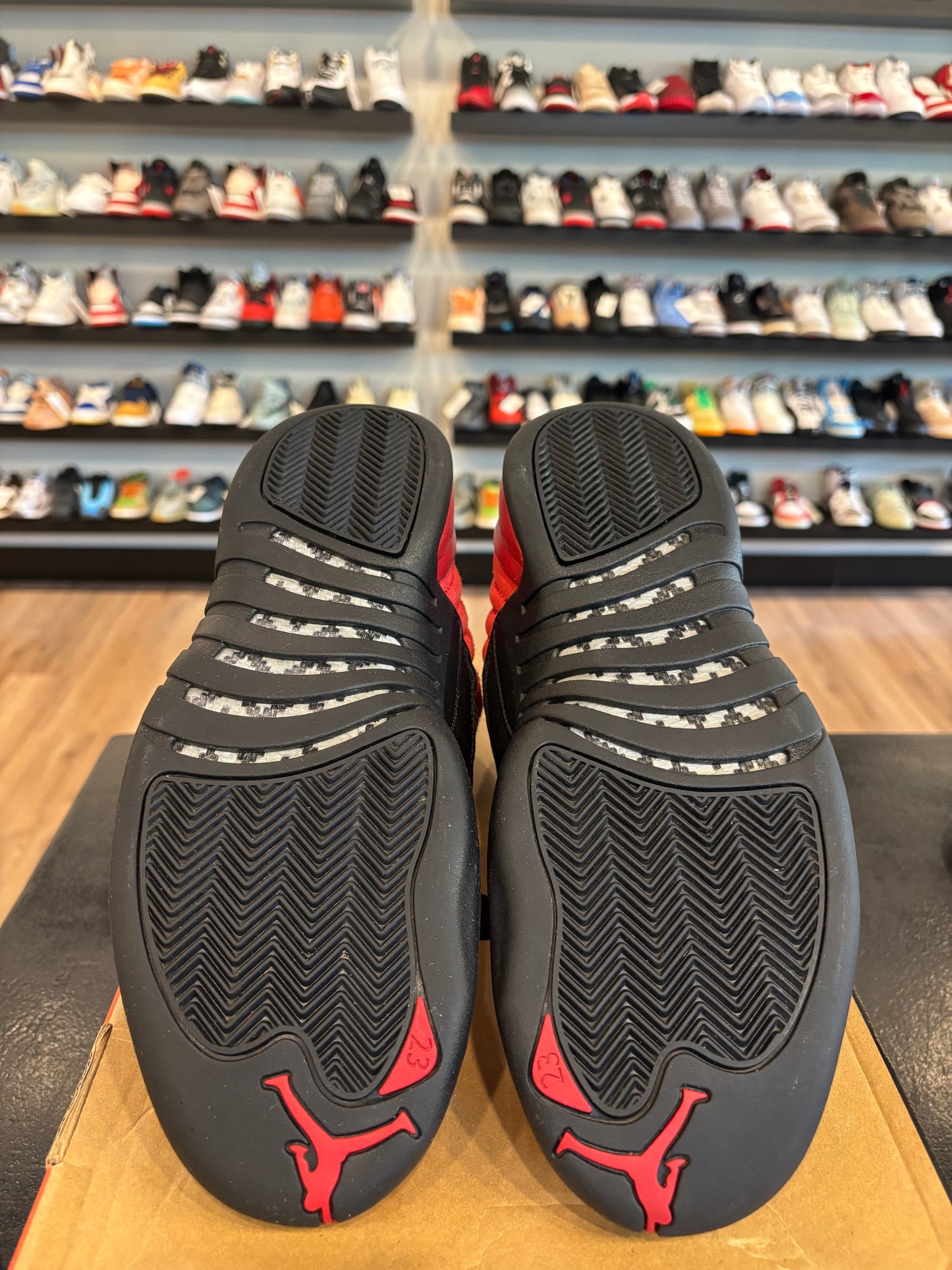 Jordan 12 Reverse Flu Game Size 10 Pre-Owned