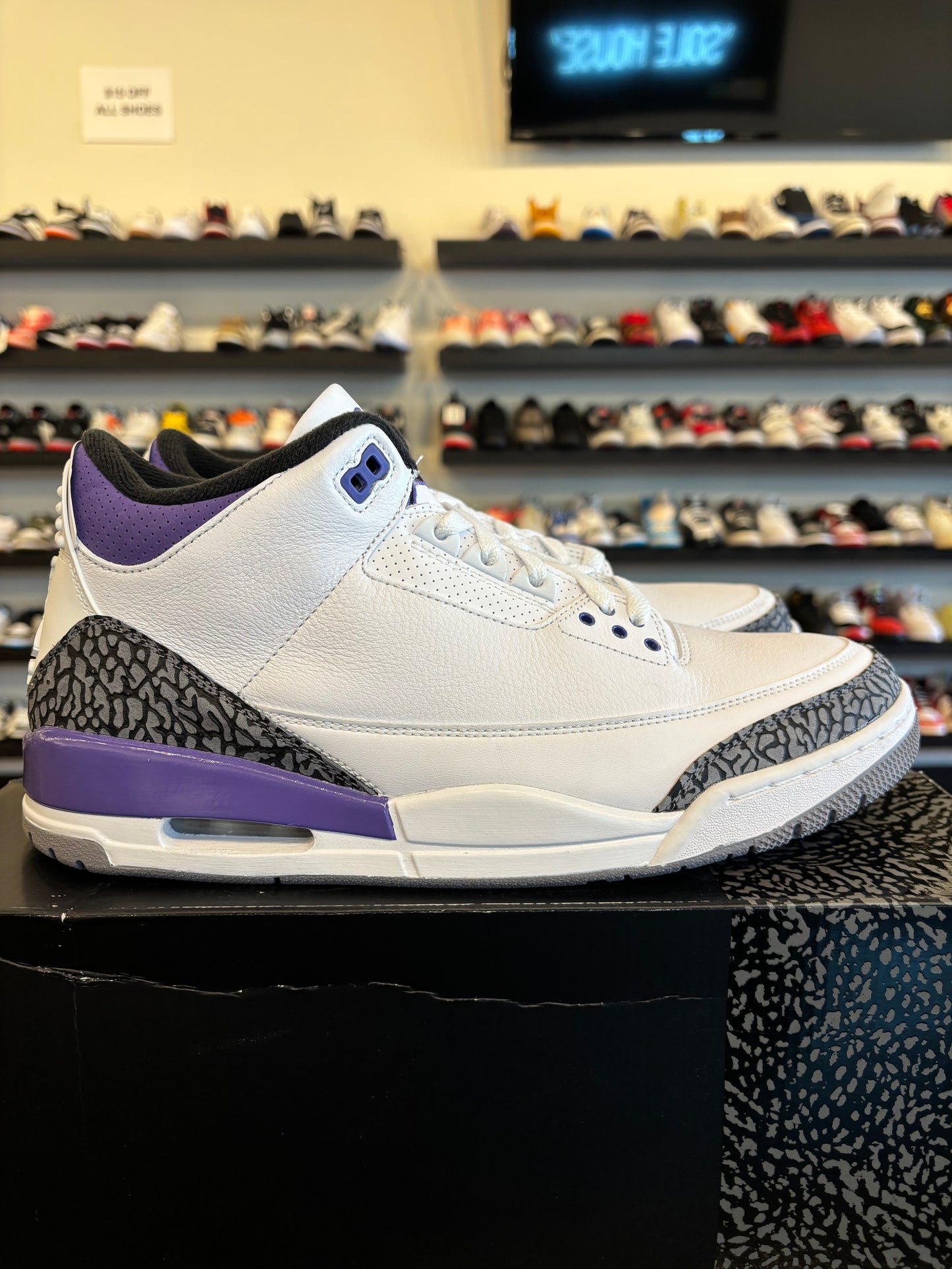 Jordan 3 Dark Iris Size 11.5 Brand New