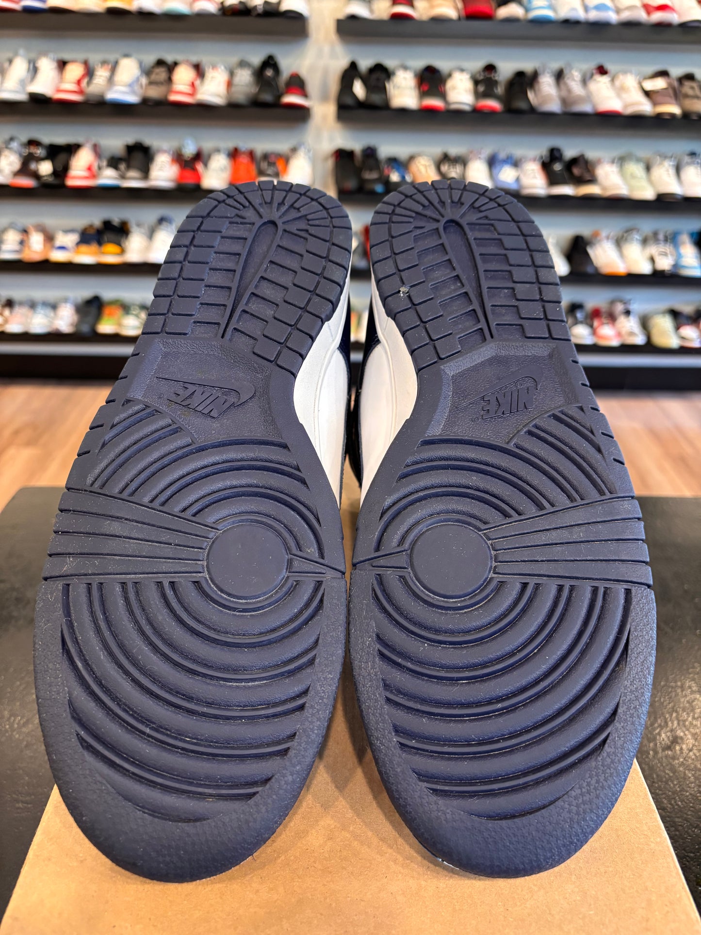 Nike Dunk High Midnight Navy Size 12 Pre-Owned (No Box)