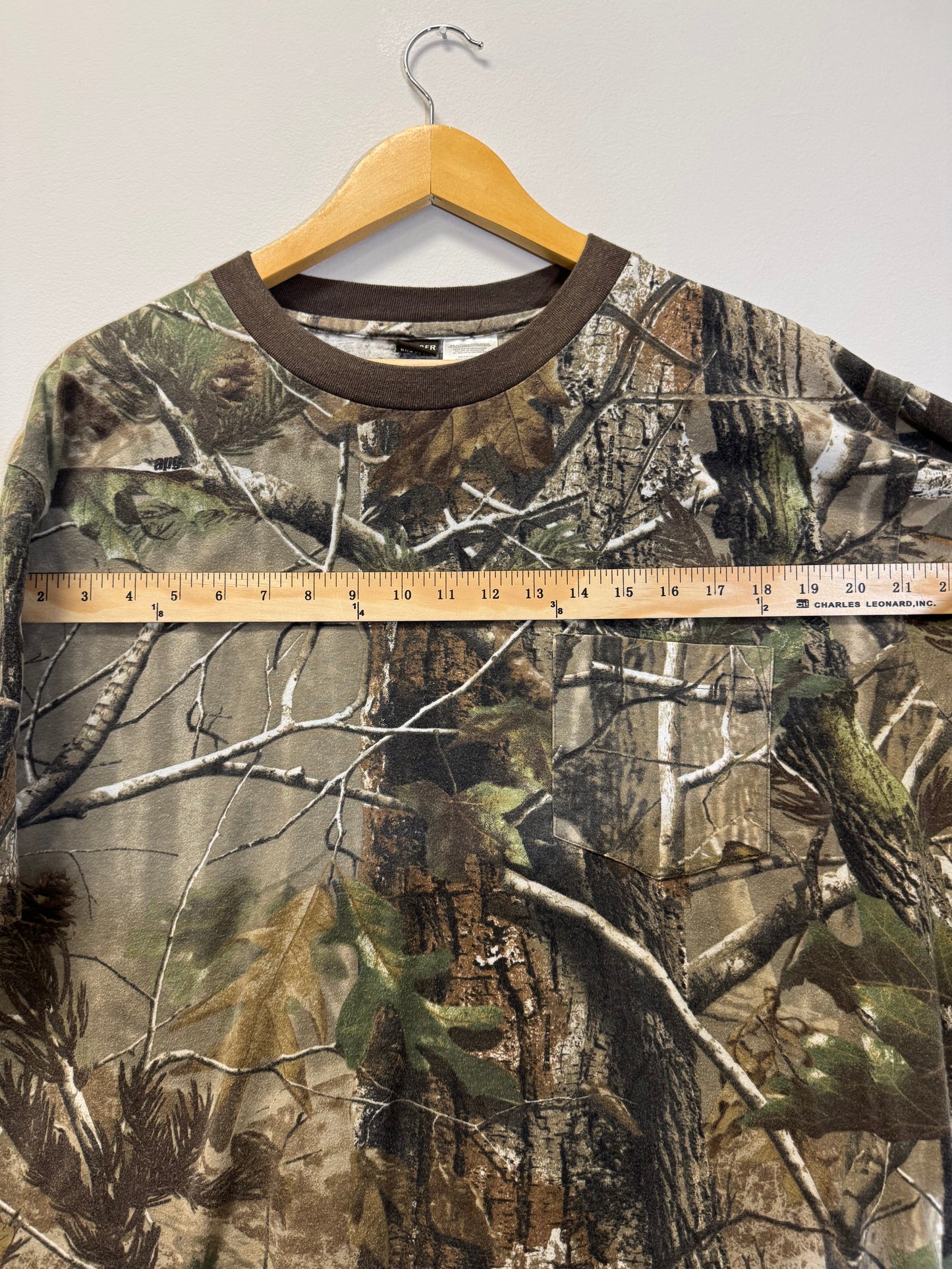 Ranger Camo Pocket Tee Size XL Vintage