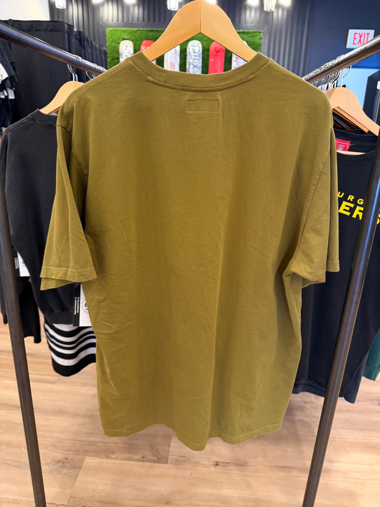 Supreme Cursive Tee Green Size XL Pre-Owned