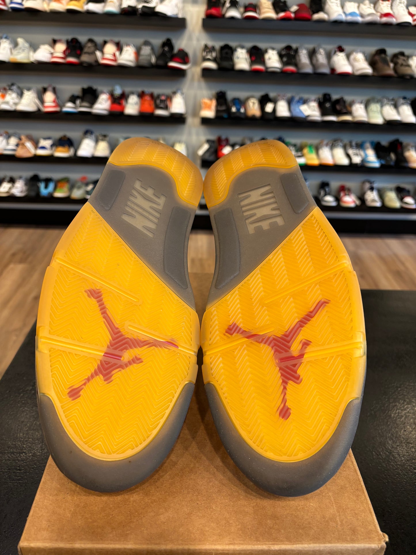 Jordan 5 Off-White Sail Size 14 Pre-Owned (No Box)