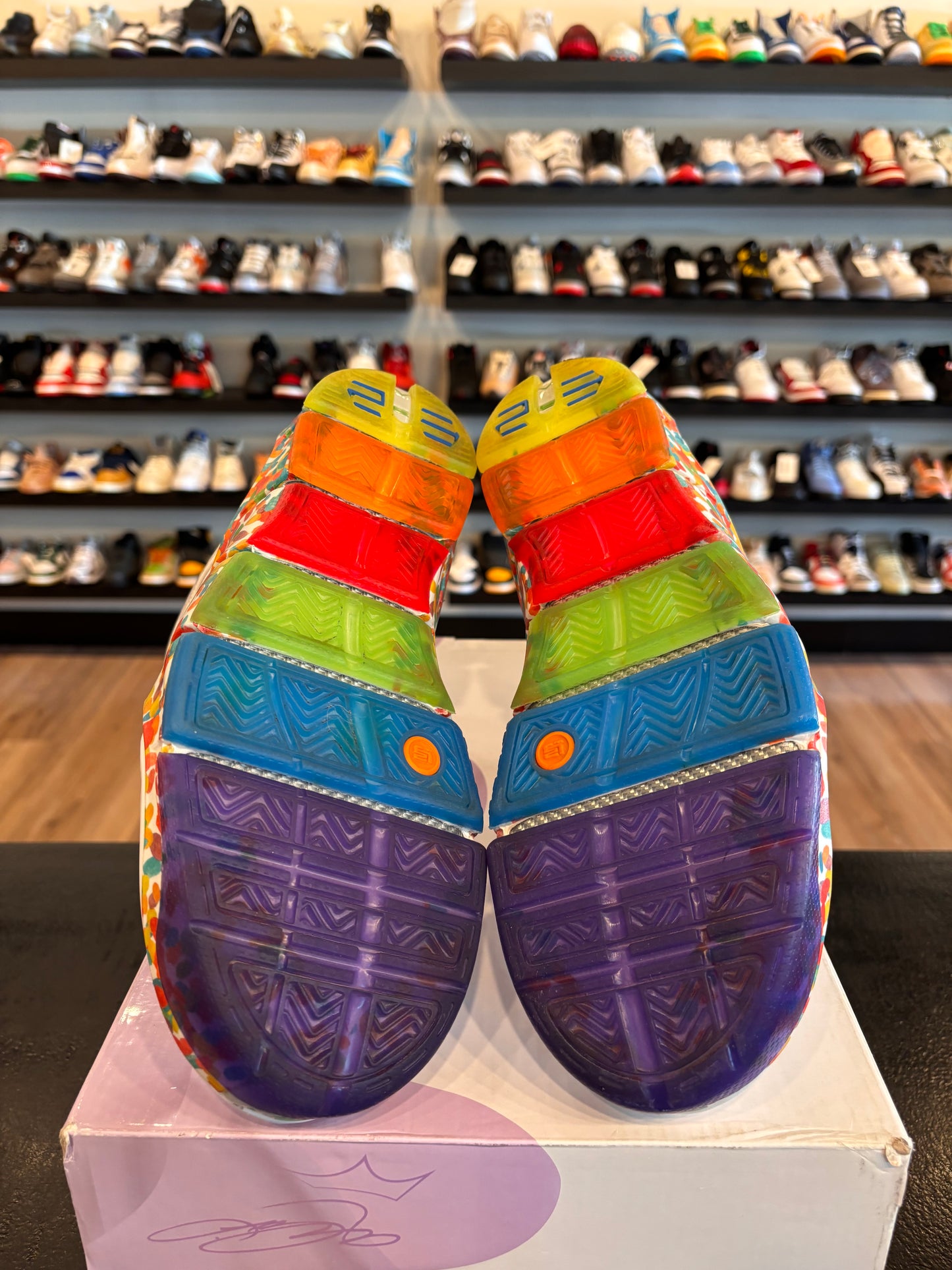 Nike Lebron 4 Fruity Pebble 2024 Size 10.5 Pre-Owned