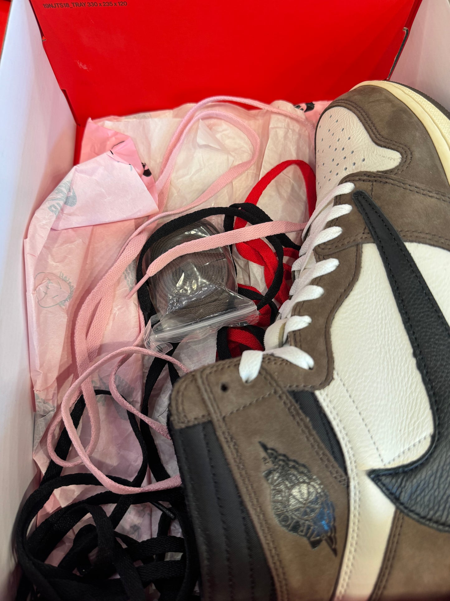 Jordan 1 High Travis Scott Mocha Size 10 Pre-Owned