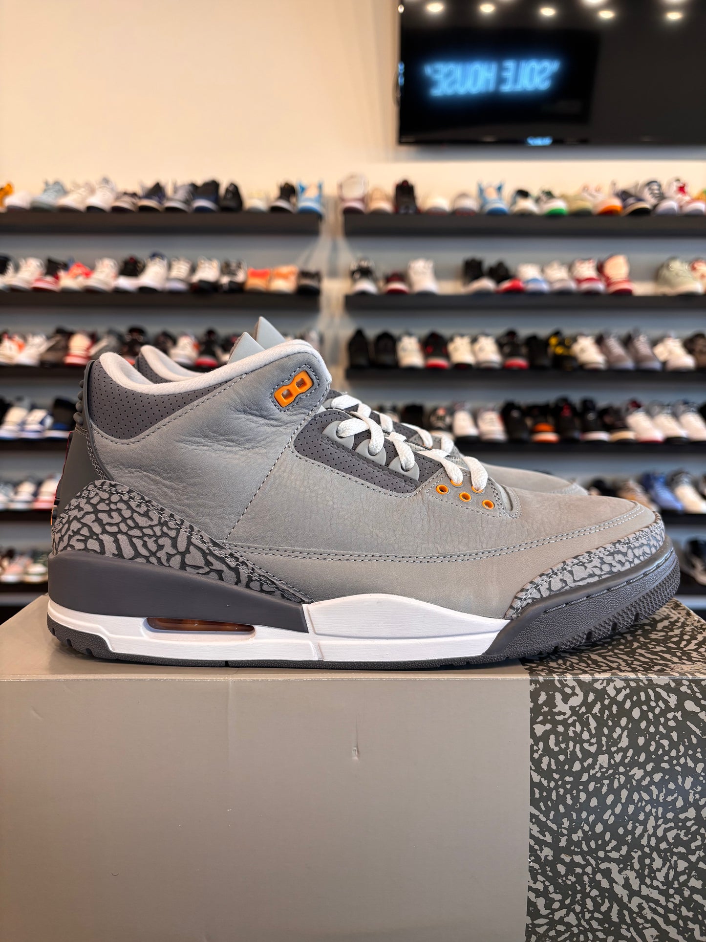 Jordan 3 Cool Grey 2021 Size 12 Brand New