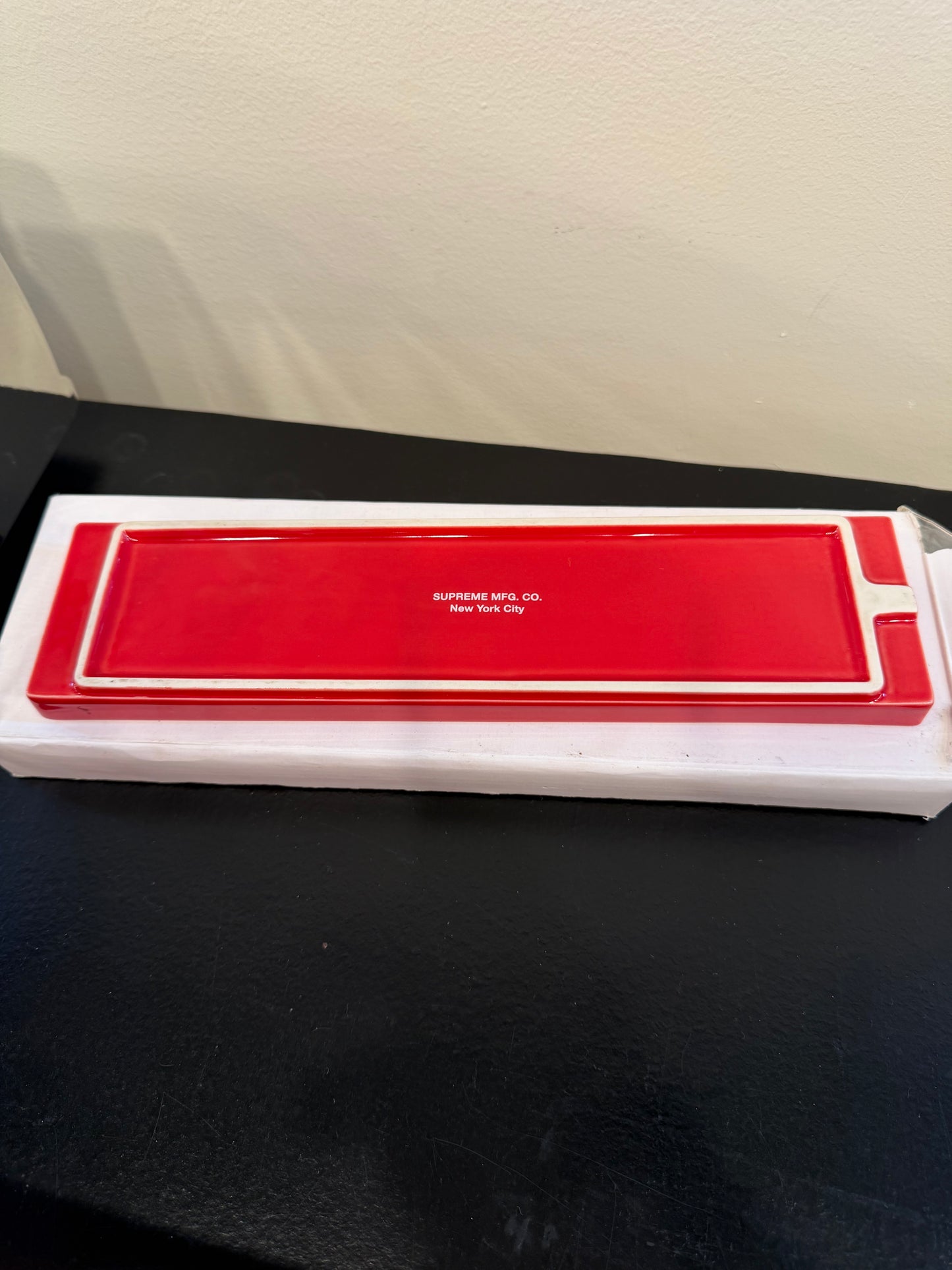 Supreme Kuuba Incense Tray Red Pre-Owned