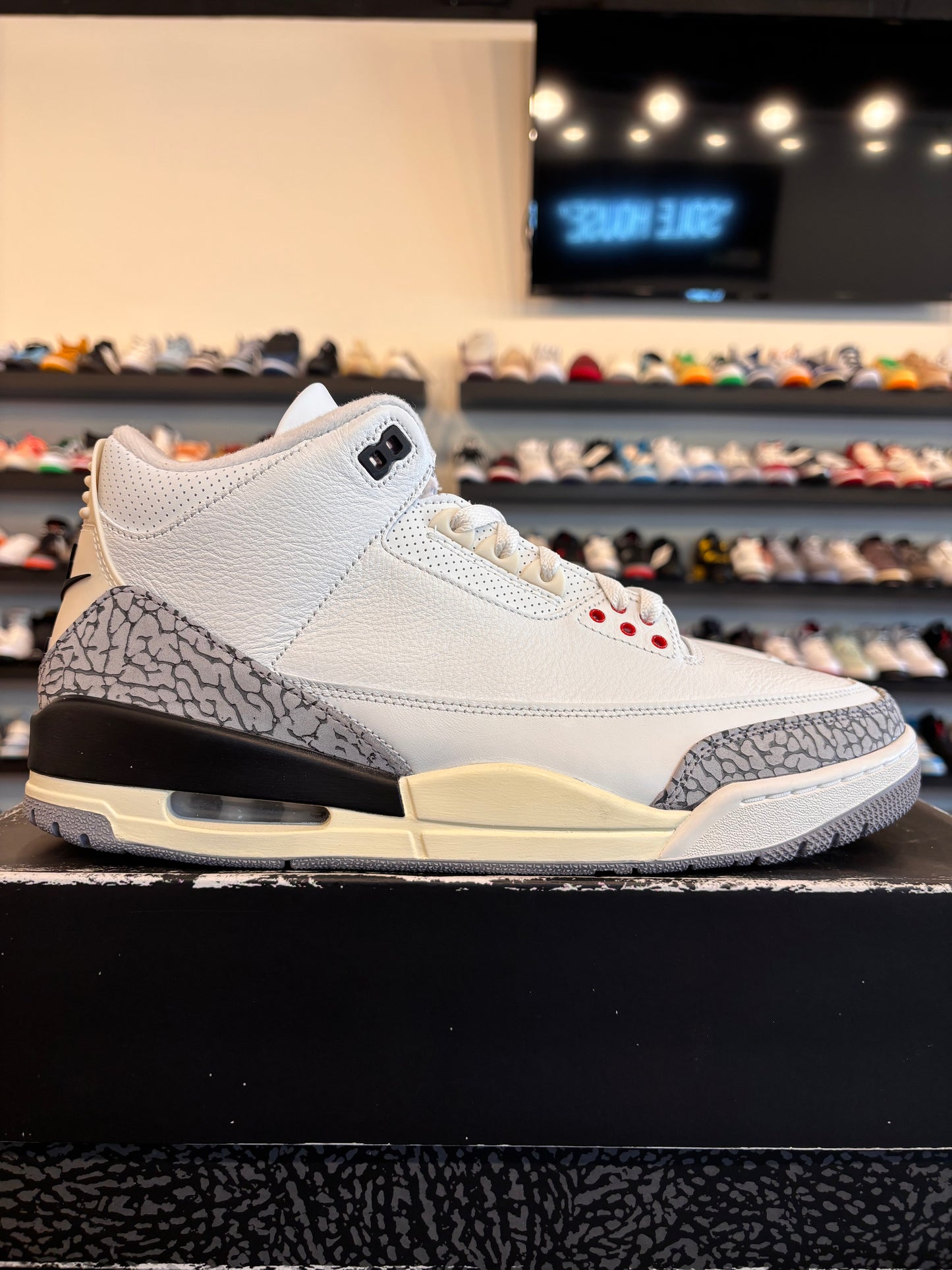 Jordan 3 Reimagined White Cement Size 12 Brand New