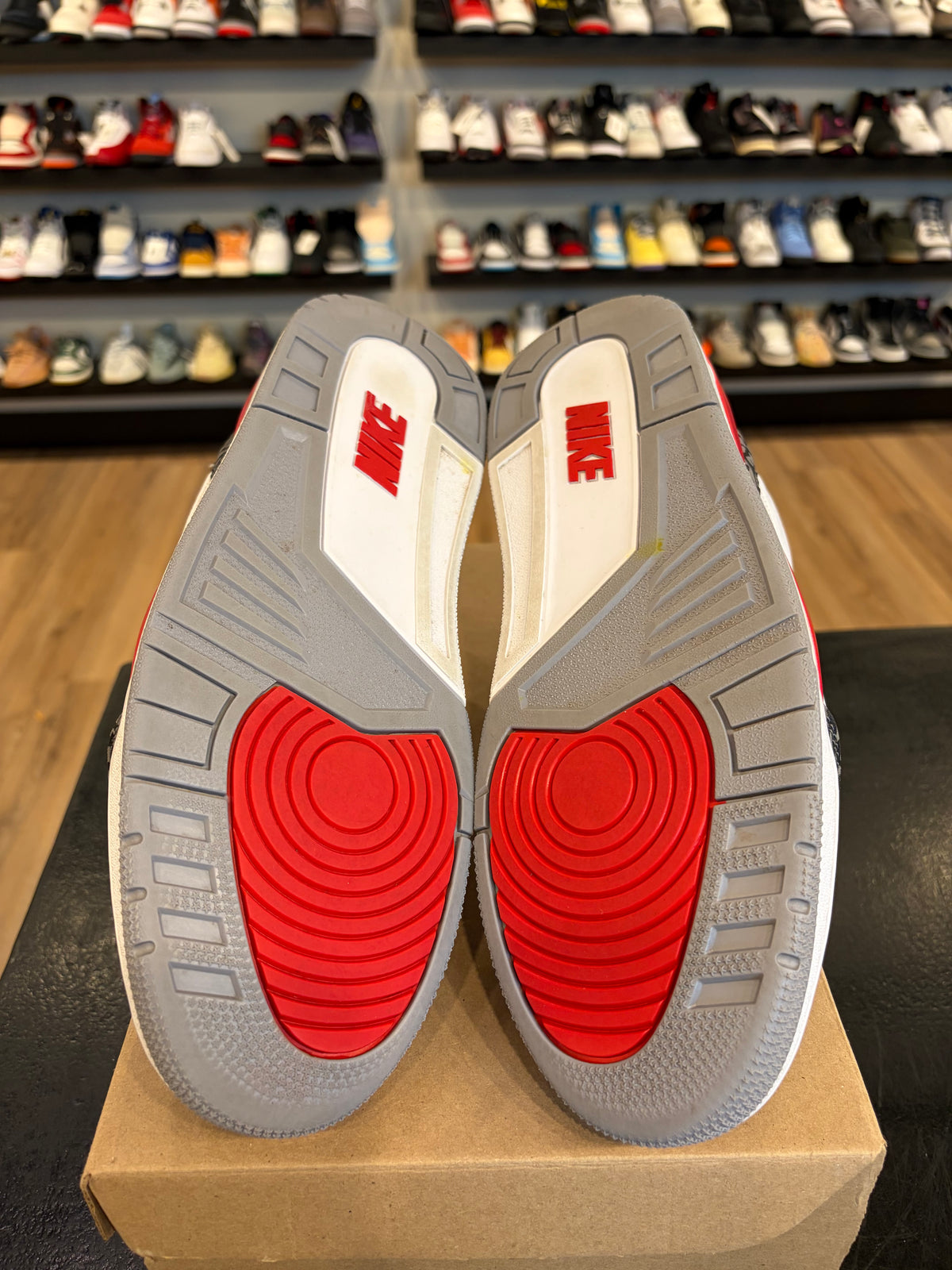 Jordan 3 Fire Red 2022 Size 11 Pre-Owned (No Box)