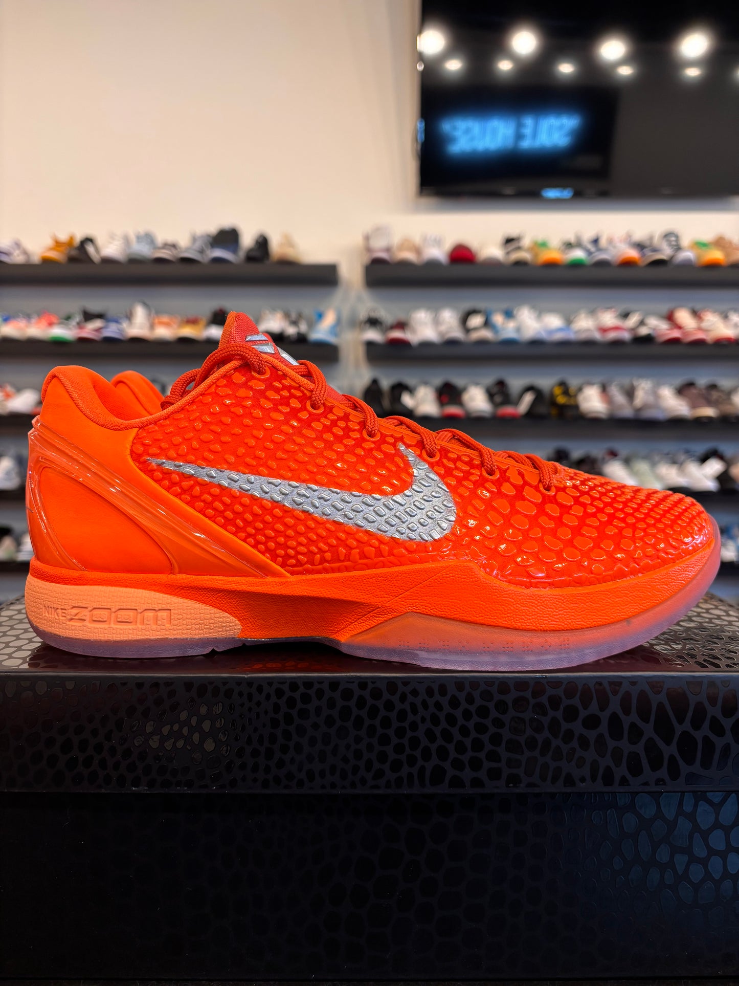 Nike Kobe 6 Protro Total Orange Size 10.5 Brand New