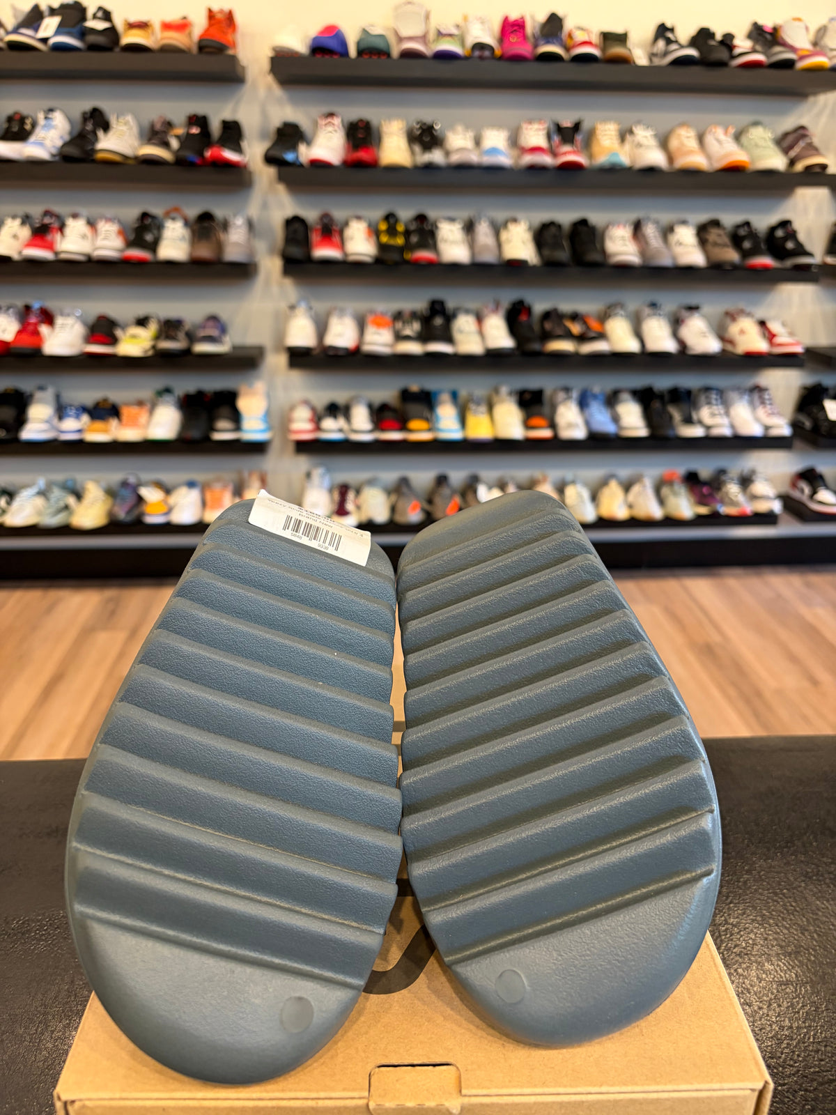 Yeezy Slide Slate Marine Size 4 Brand New