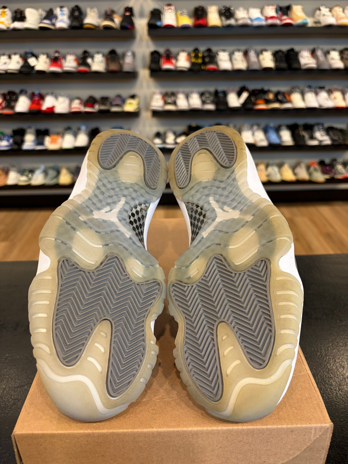 Jordan 11 Cool Grey 2021 Size 7.5 Pre-Owned (No Box)