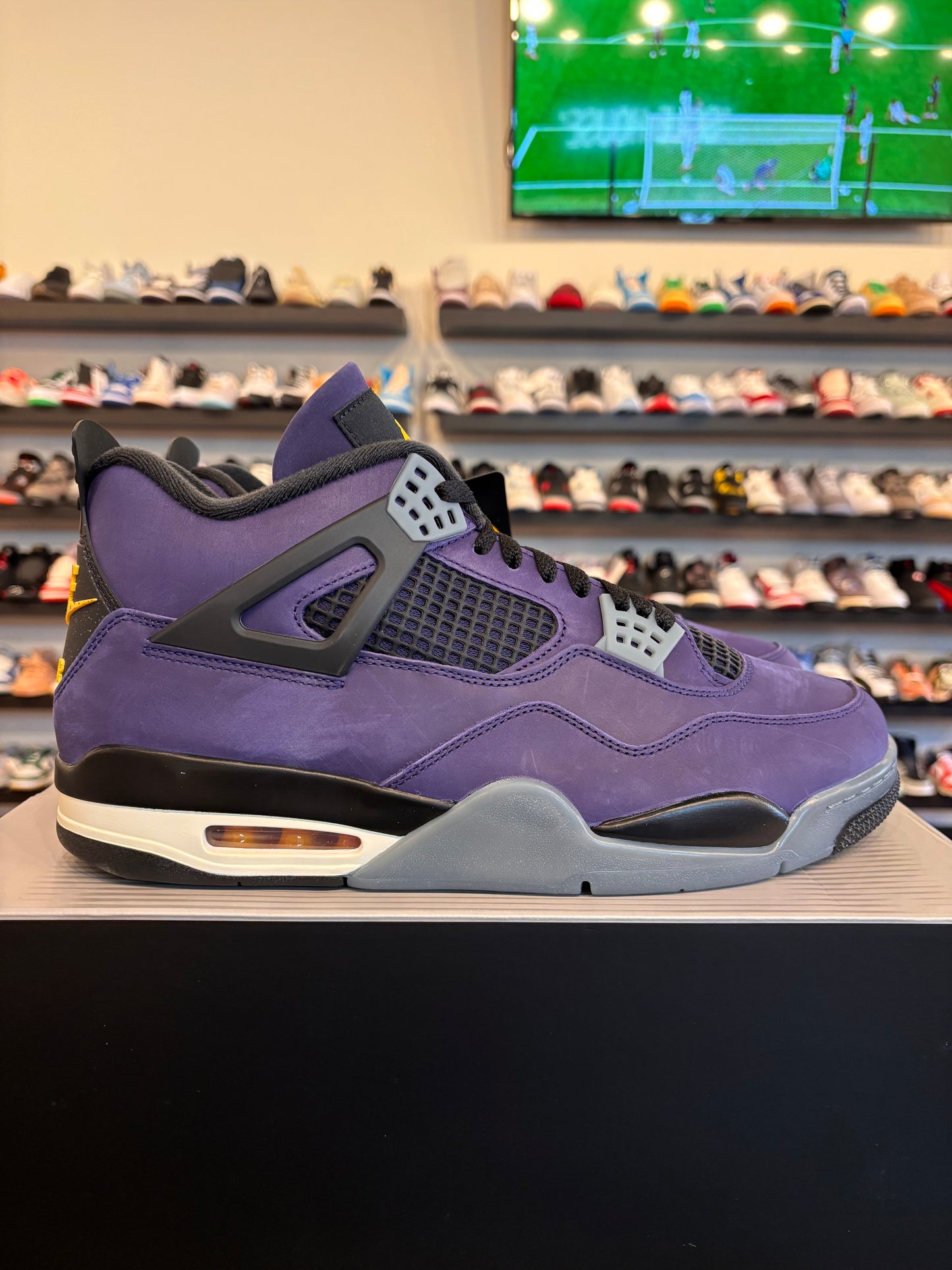 Jordan 4 Lakers Size 13 Brand New
