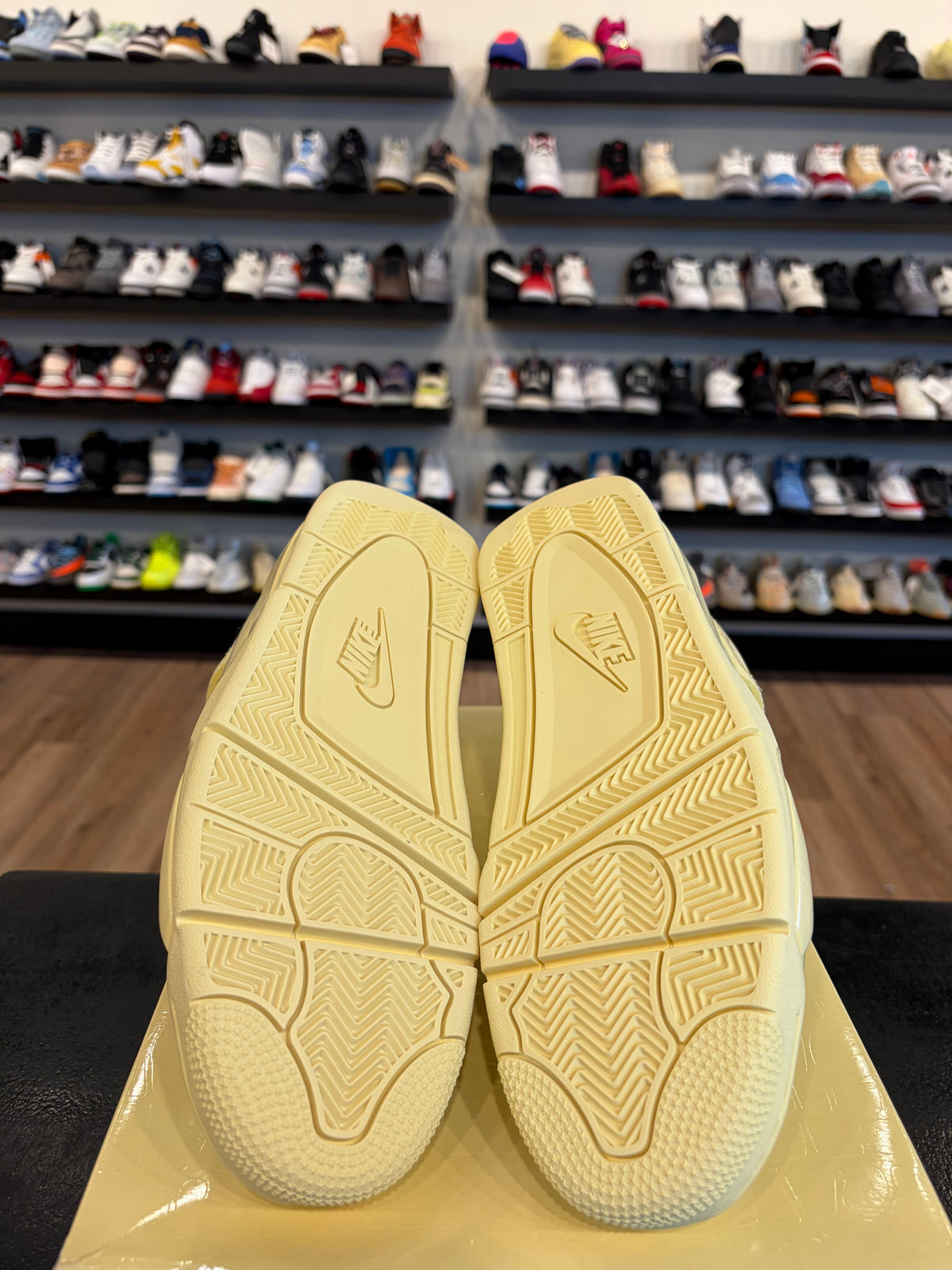 Jordan 4 J Balvin Lemonade Size 10.5 Brand New