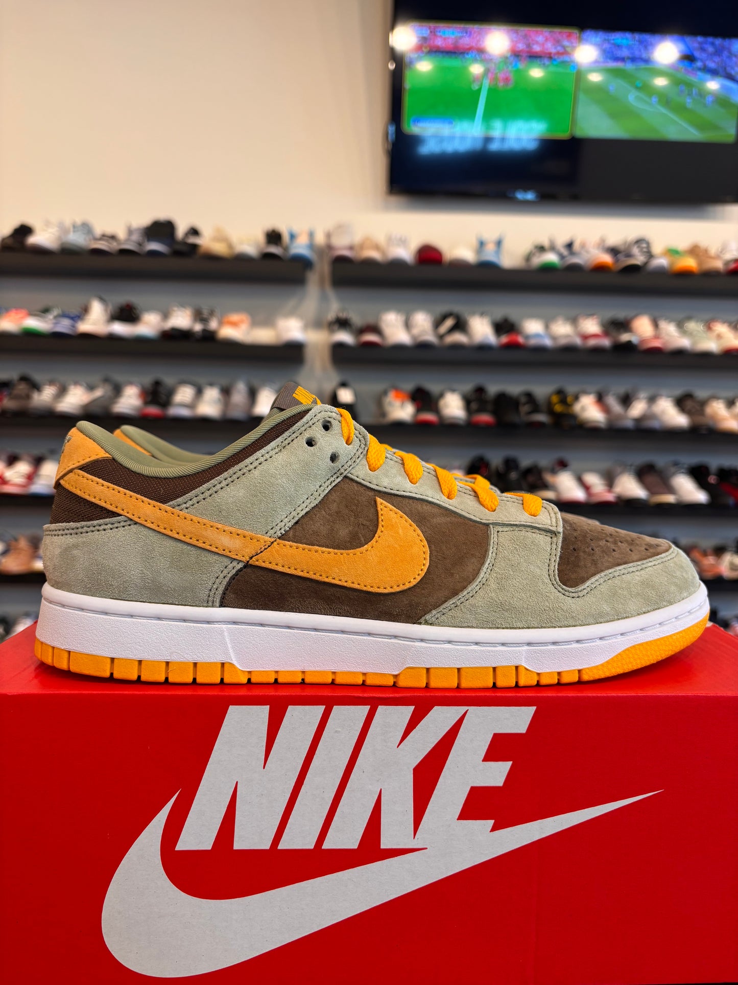 Nike Dunk Low Dusty Olive Size 10 Brand New