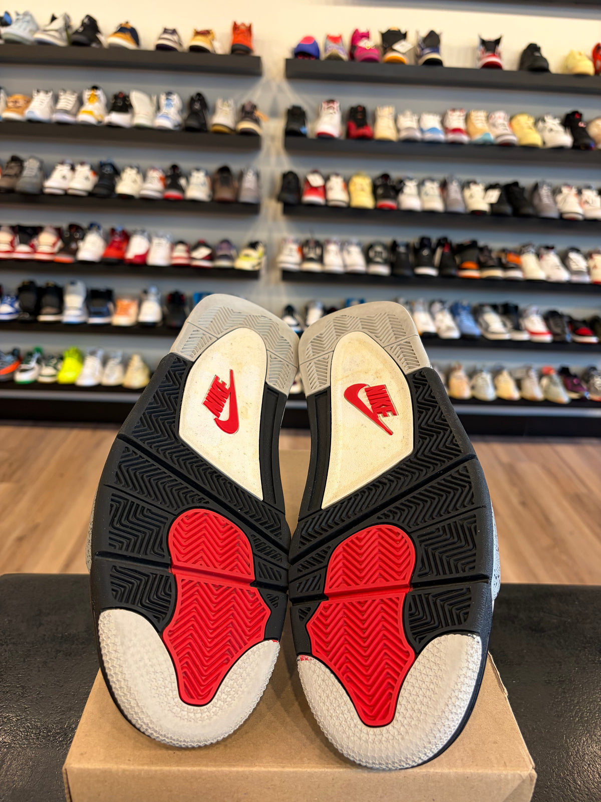 Jordan 4 White Cement 2025 Size 12 Pre-Owned (No Box)