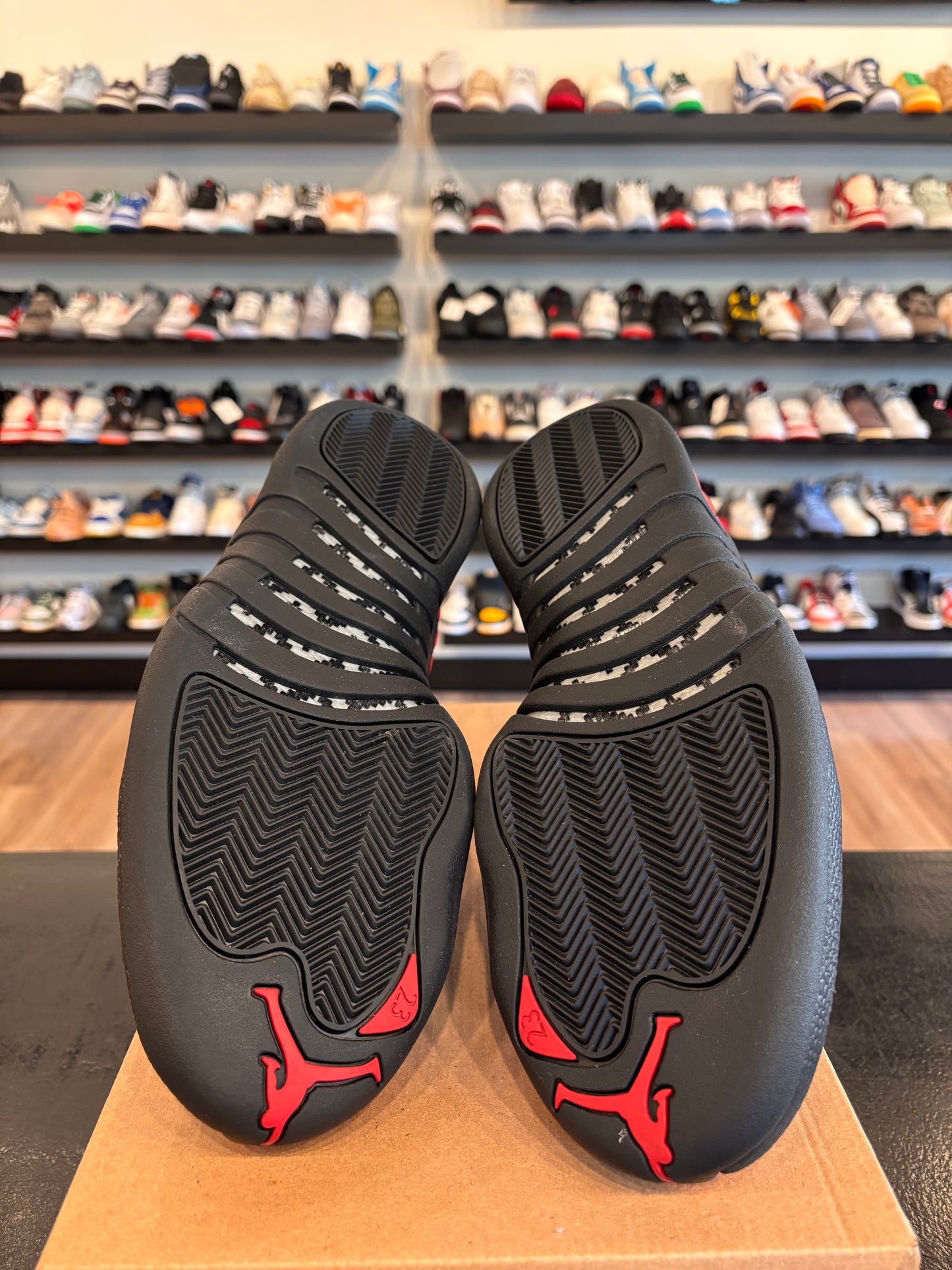 Jordan 12 Reverse Flu Game Size 12 Pre-Owned (No Box)