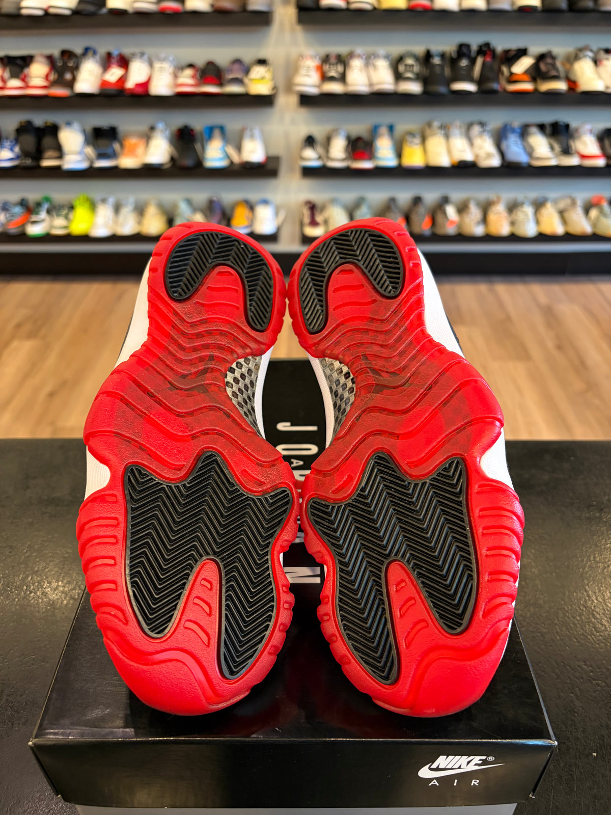 Jordan 11 Satin Bred Size 6.5Y (8W) Brand New