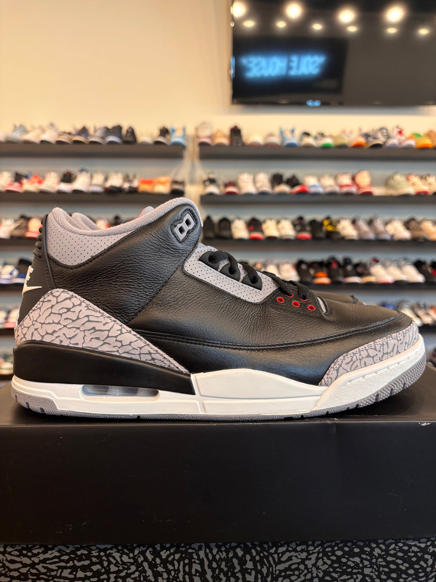 Jordan 3 Black Cement 2024 Size 12 Brand New