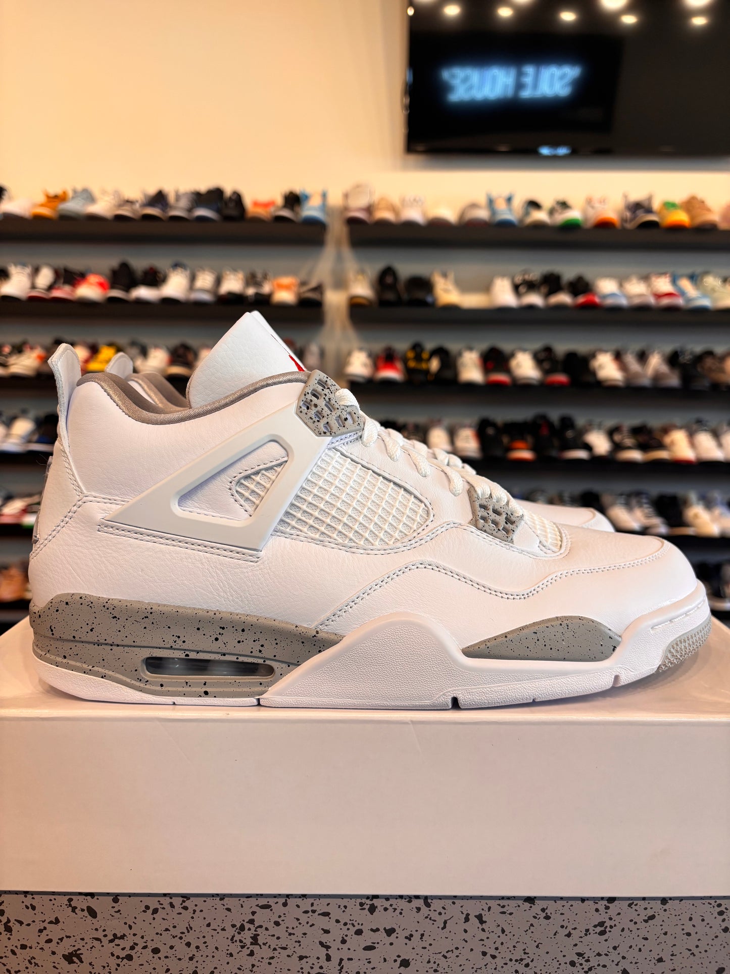 Jordan 4 White Oreo Size 12 Brand New