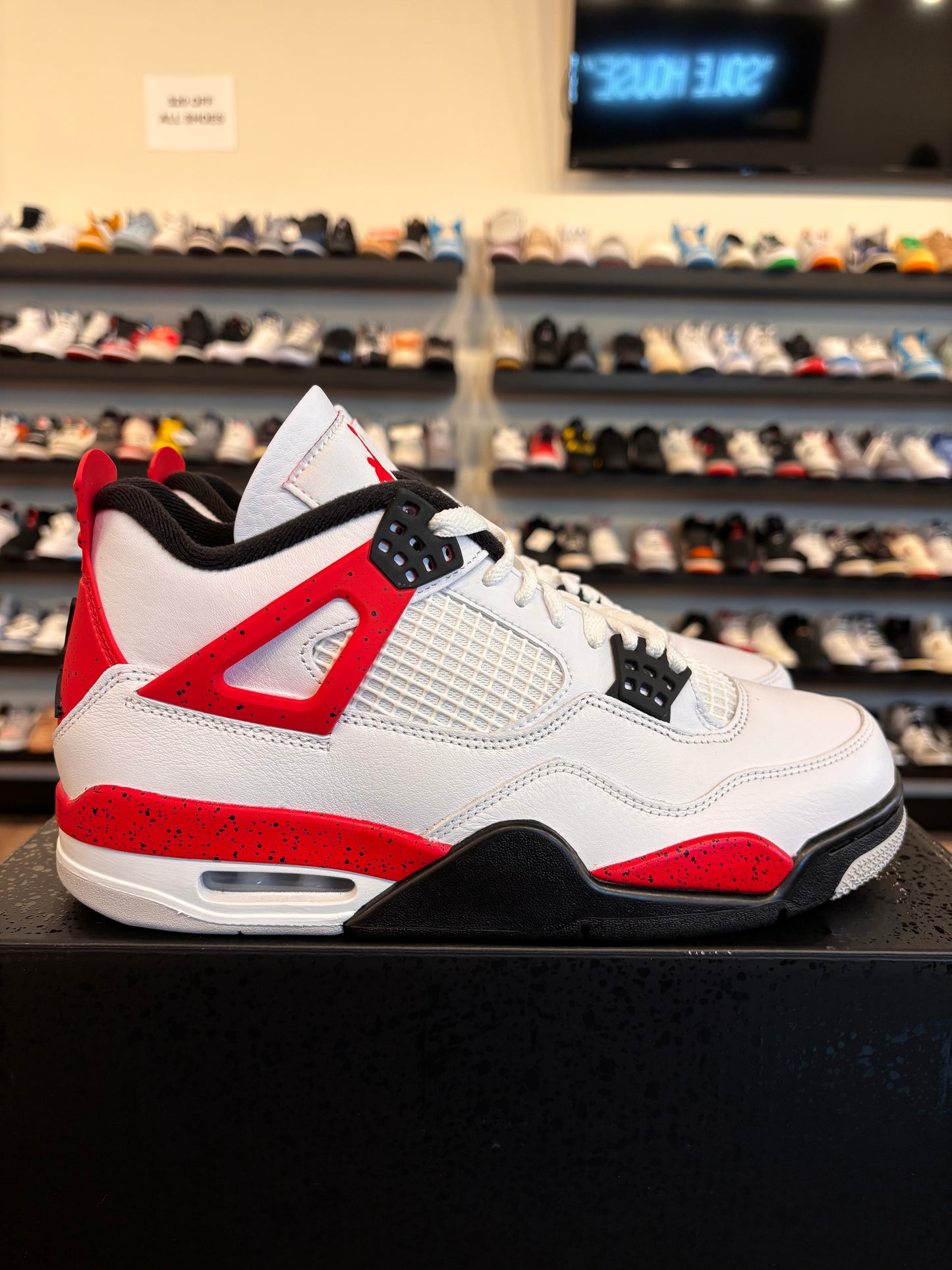 Jordan 4 Red Cement Size 9 Brand New