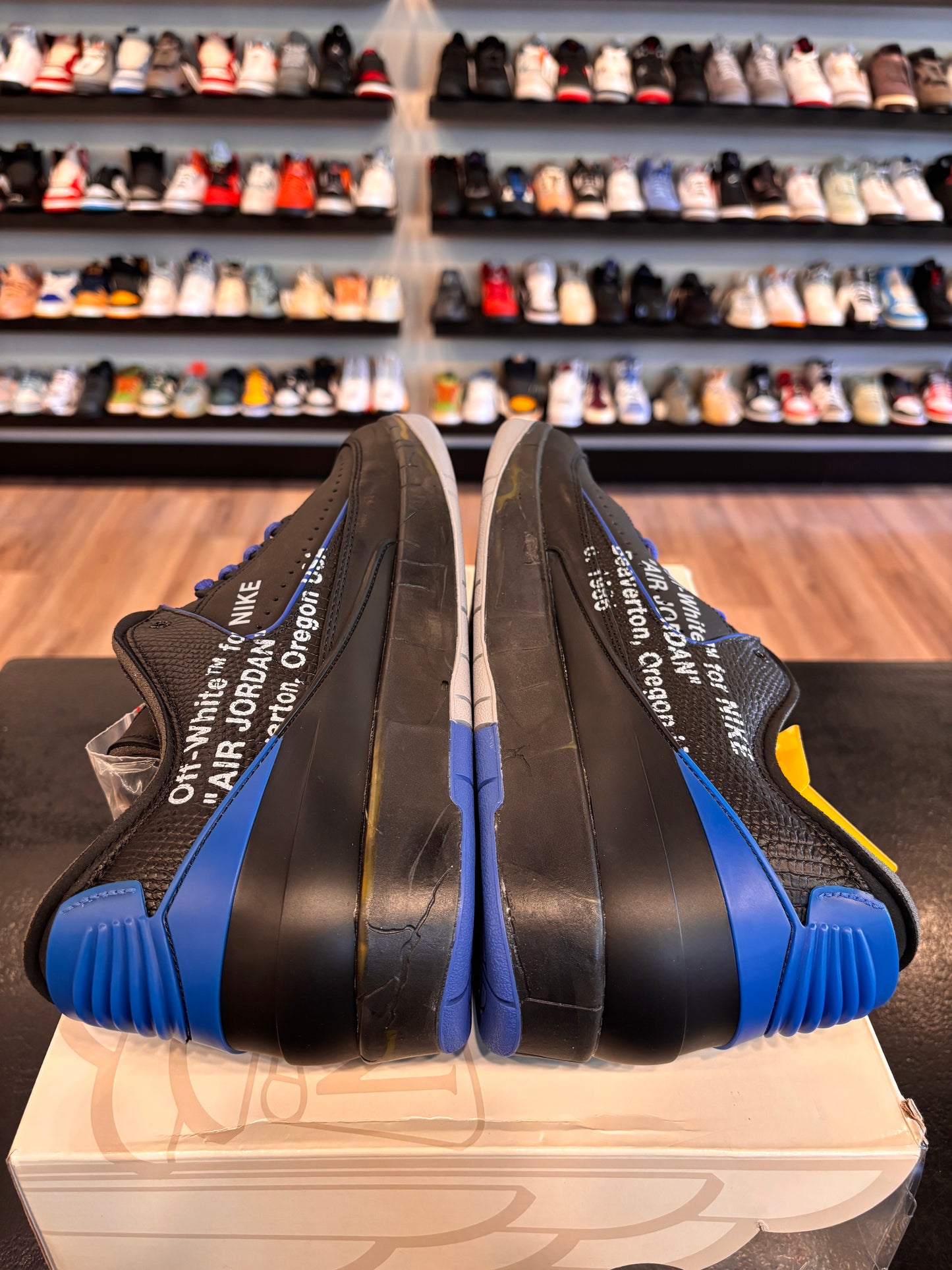 Jordan 2 Low Off-White Black Size 13 Brand New