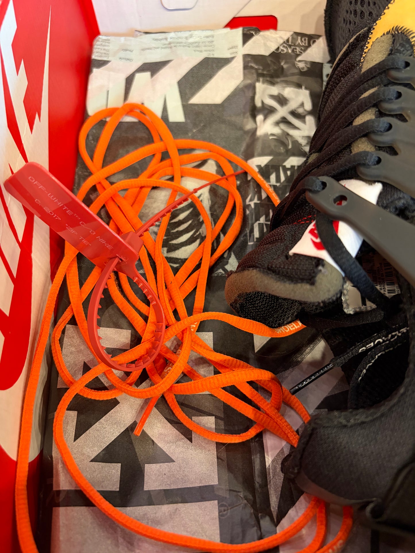 Nike Off-White Presto The 10 Black Size 12 Pre-Owned