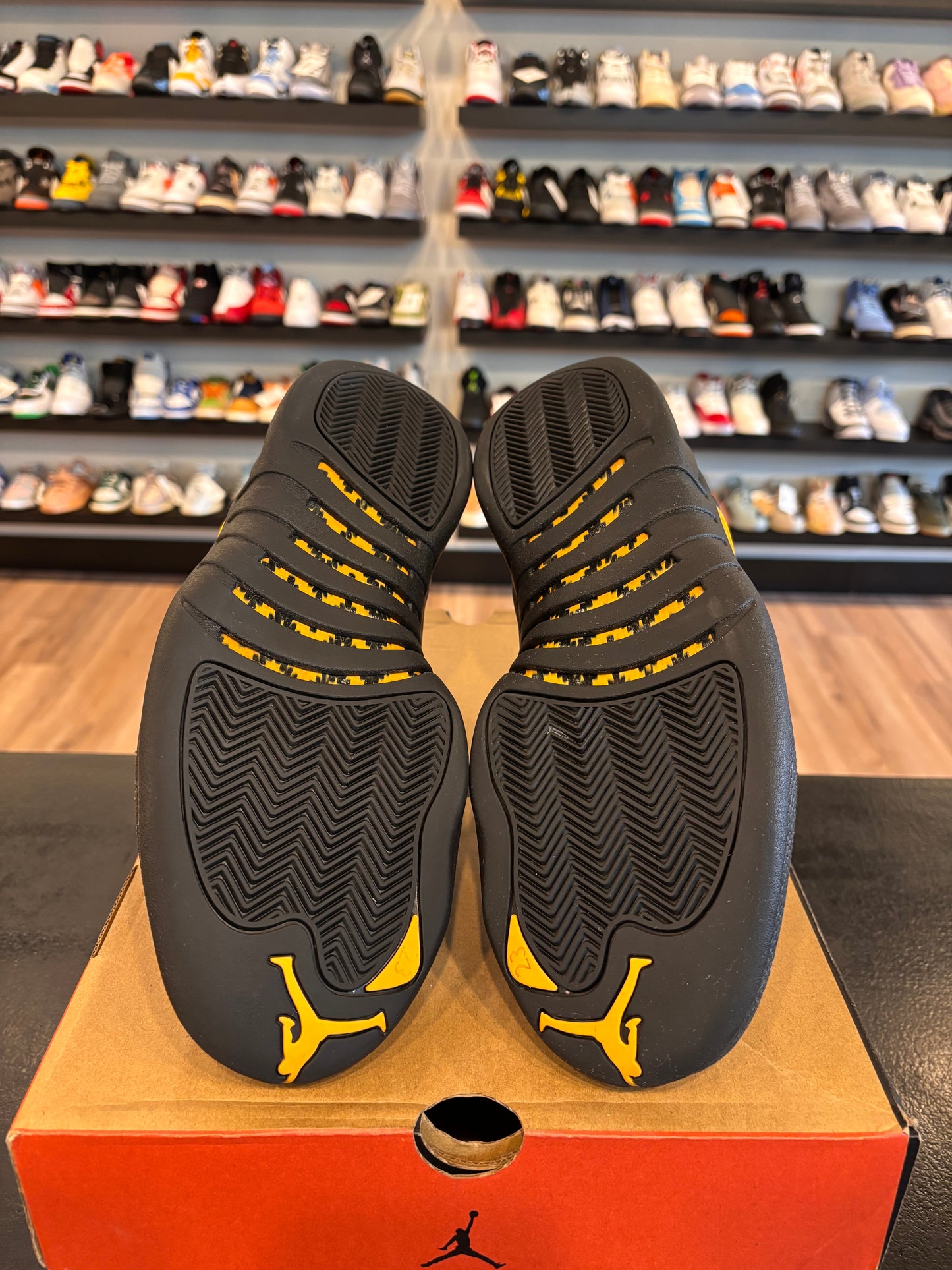 Jordan 12 Black University Gold Size 11 Pre-Owned