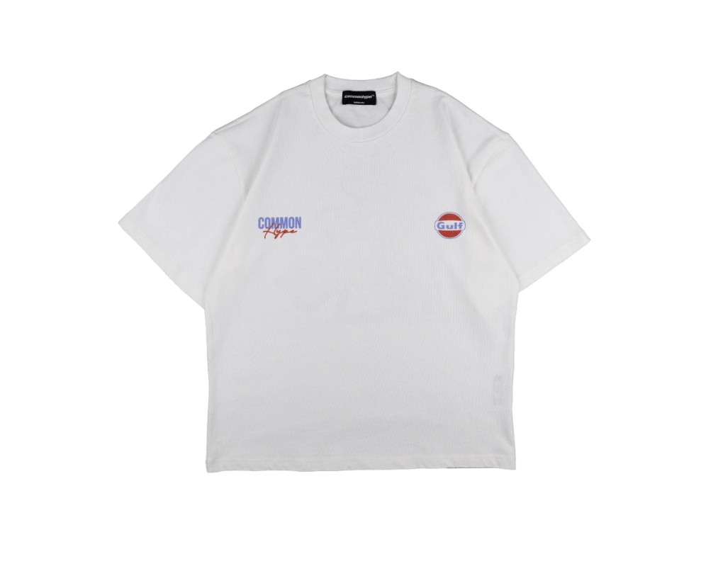 Common Hype x Gulf Oil Pit Stop Tee Size Large