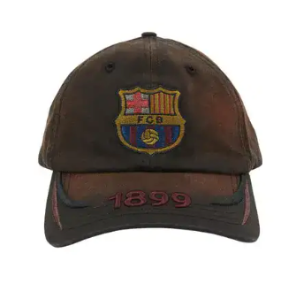 Travis Scott FC Barcelona 1899 Distressed Hat Brand New