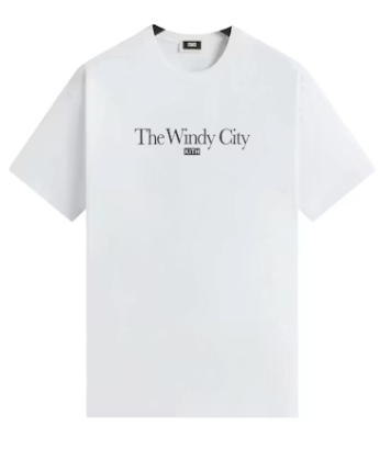 Kith Windy City Chicago Tee White Size XL Brand New