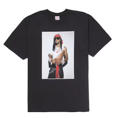 Supreme Playboi Carti Tee Black Size XL Brand New