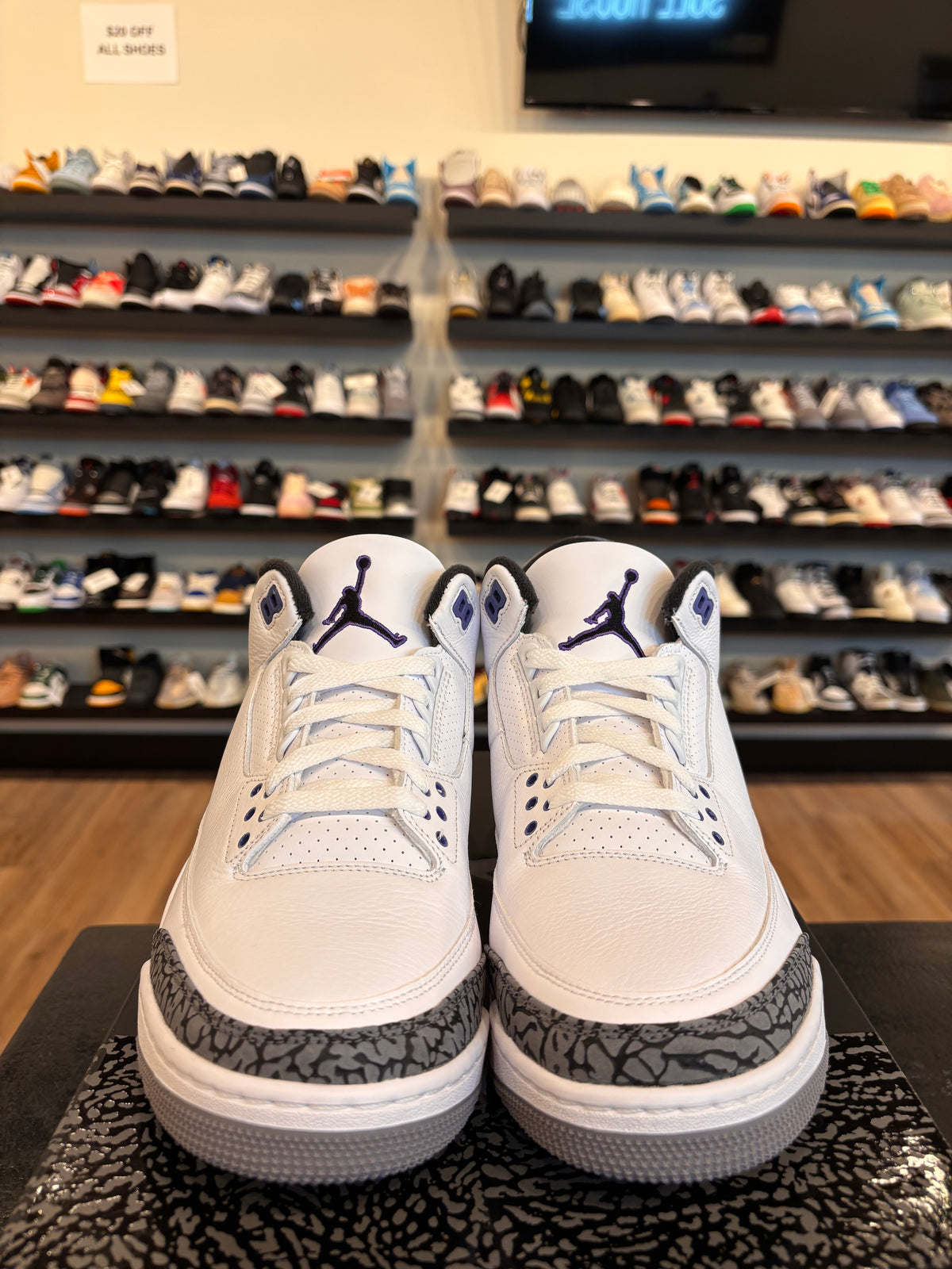 Jordan 3 Dark Iris Size 11.5 Brand New