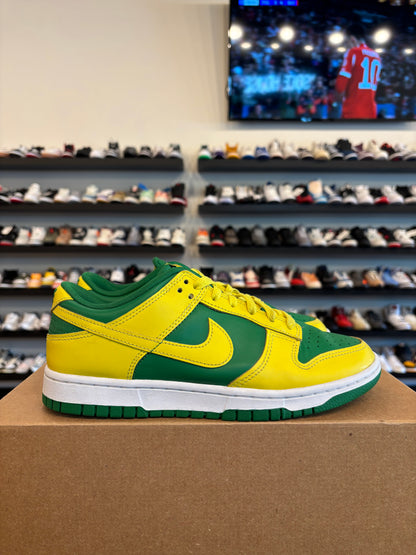 Nike Dunk Low Reverse Brazil Size 8 Pre-Owned (No Box)