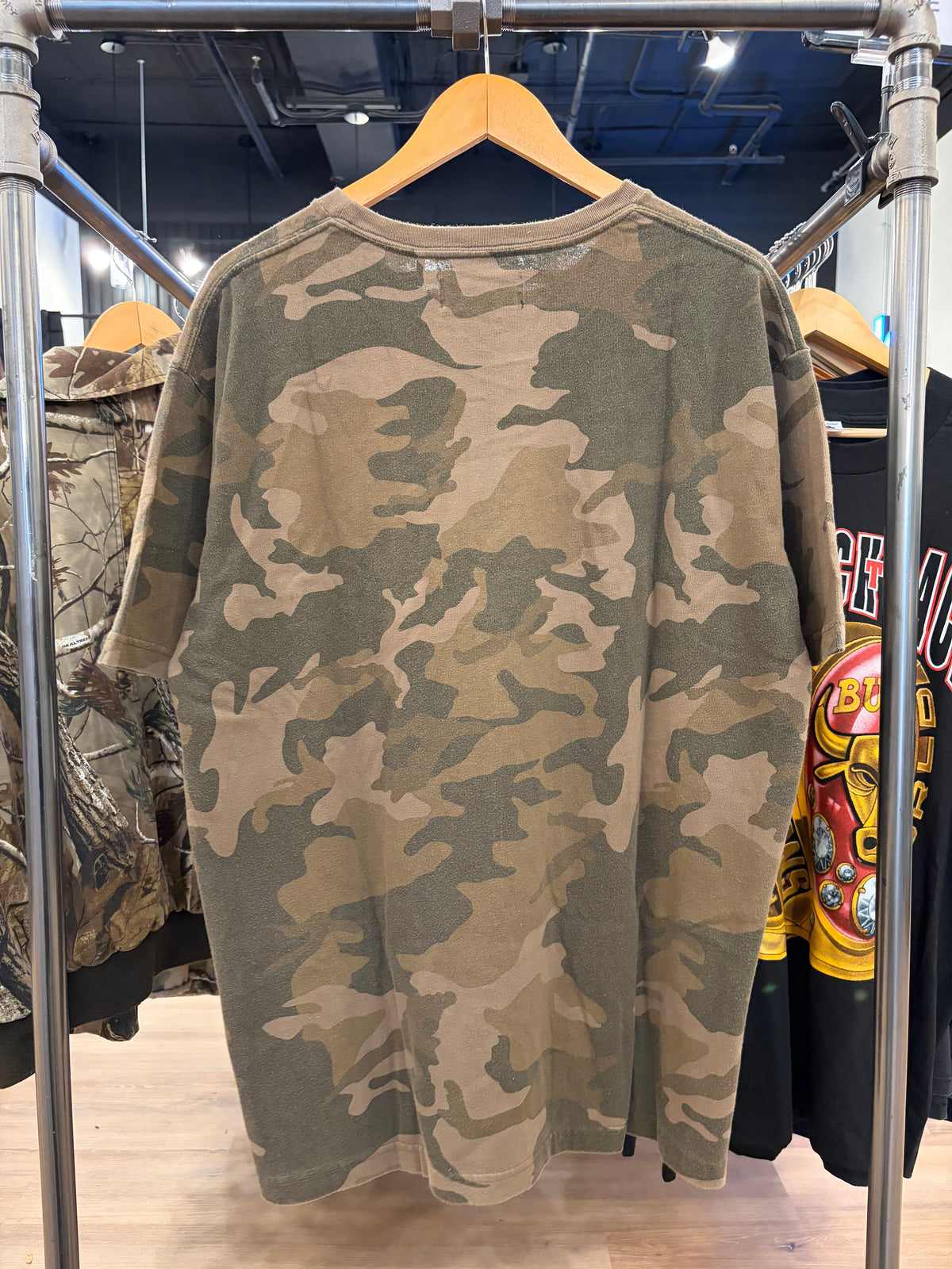Kith Camo Box Logo Tee Size XL Brand New